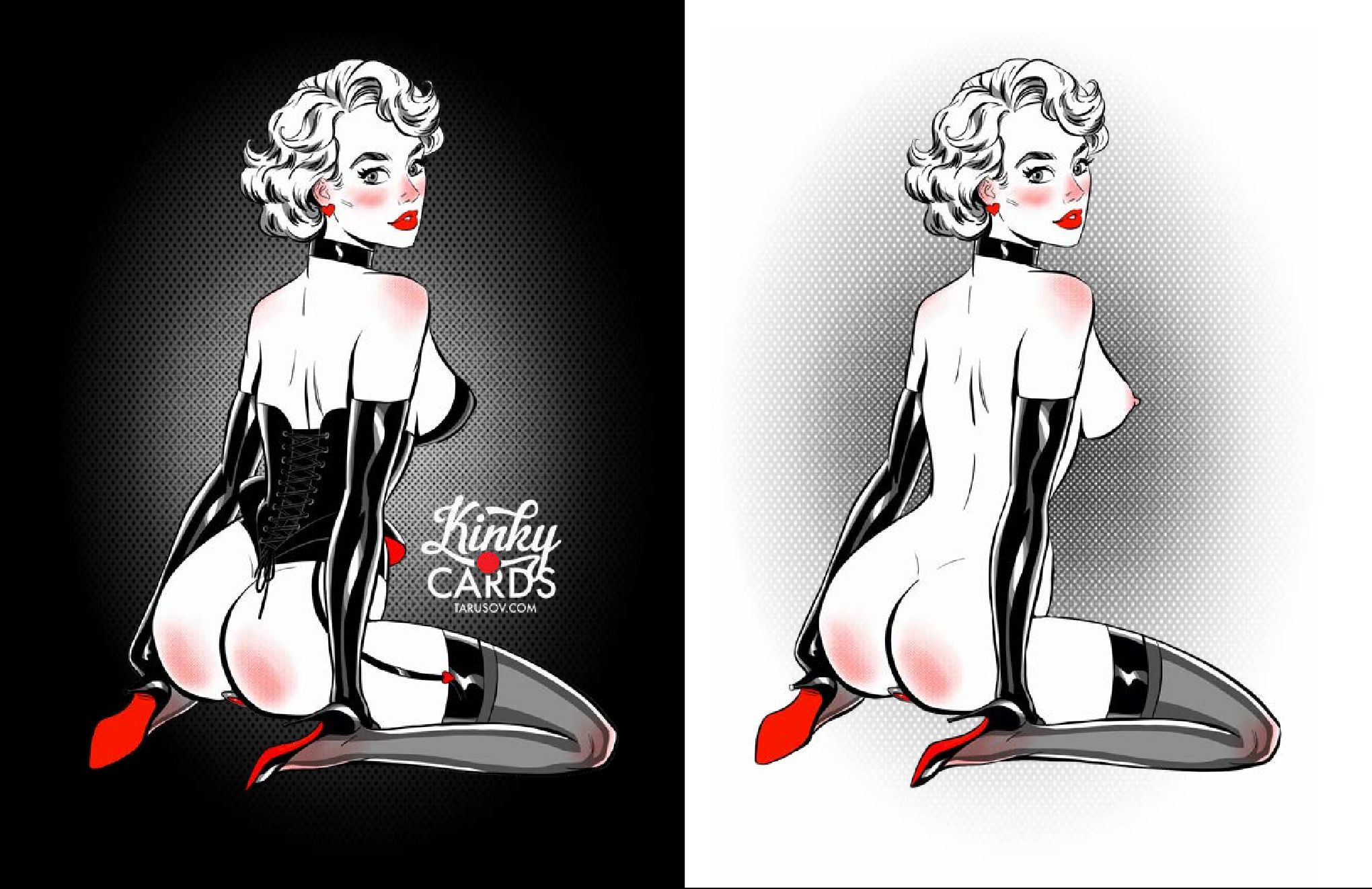 Artworks, Pinups And More [Andrew Tarusov] Kinky Cards Full Exposure - [Andrew Tarusov] – page 47