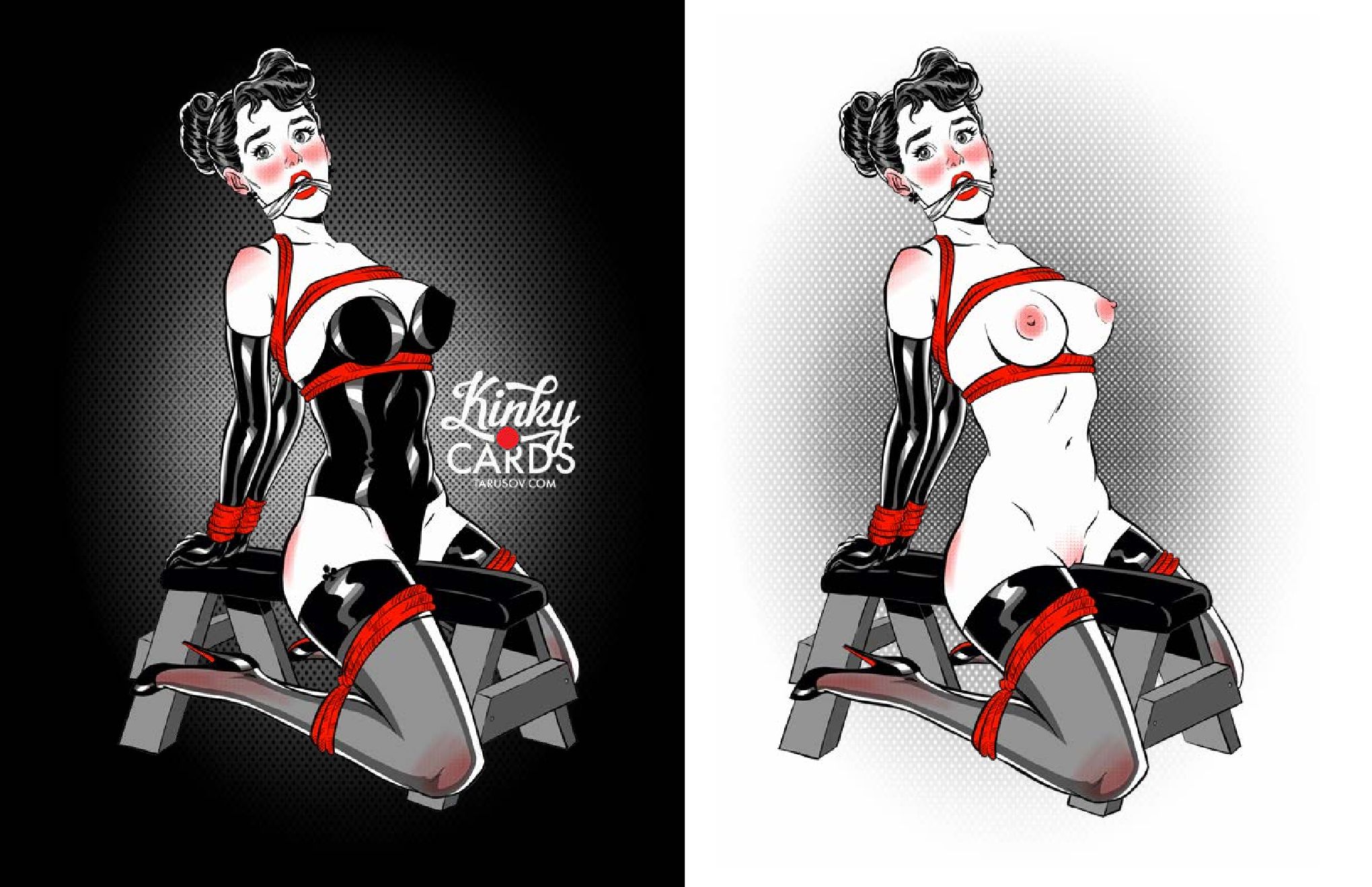 Artworks, Pinups And More [Andrew Tarusov] Kinky Cards Full Exposure - [Andrew Tarusov] – page 5