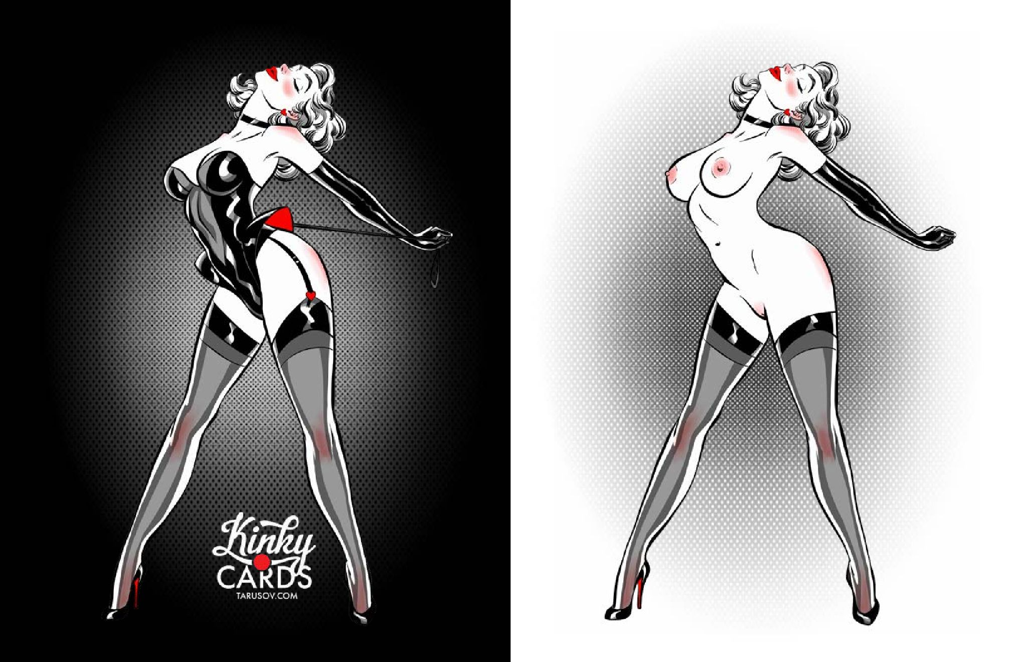 Artworks, Pinups And More [Andrew Tarusov] Kinky Cards Full Exposure - [Andrew Tarusov] – page 52