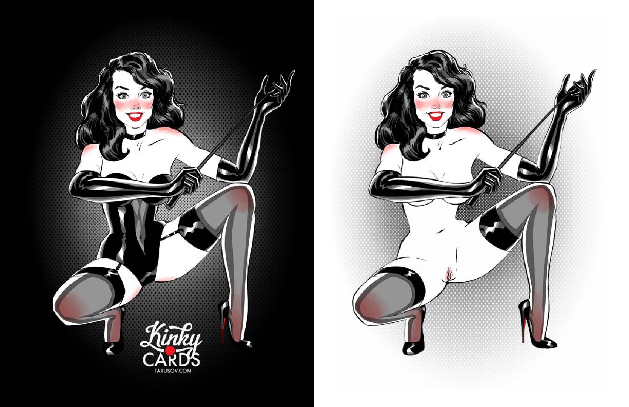Artworks, Pinups And More [Andrew Tarusov] Kinky Cards Full Exposure - [Andrew Tarusov] – page 55