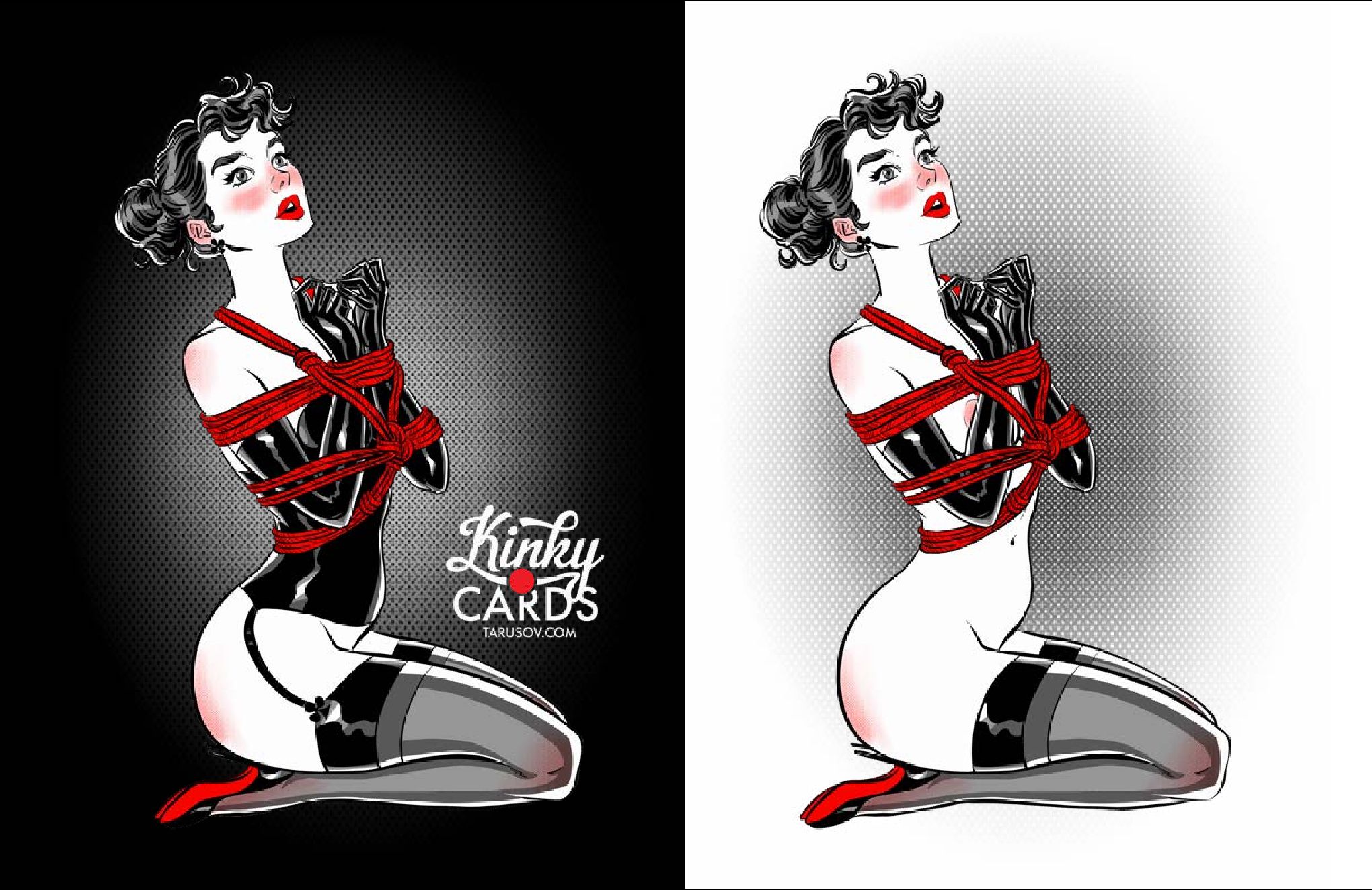 Artworks, Pinups And More [Andrew Tarusov] Kinky Cards Full Exposure - [Andrew Tarusov] – page 7
