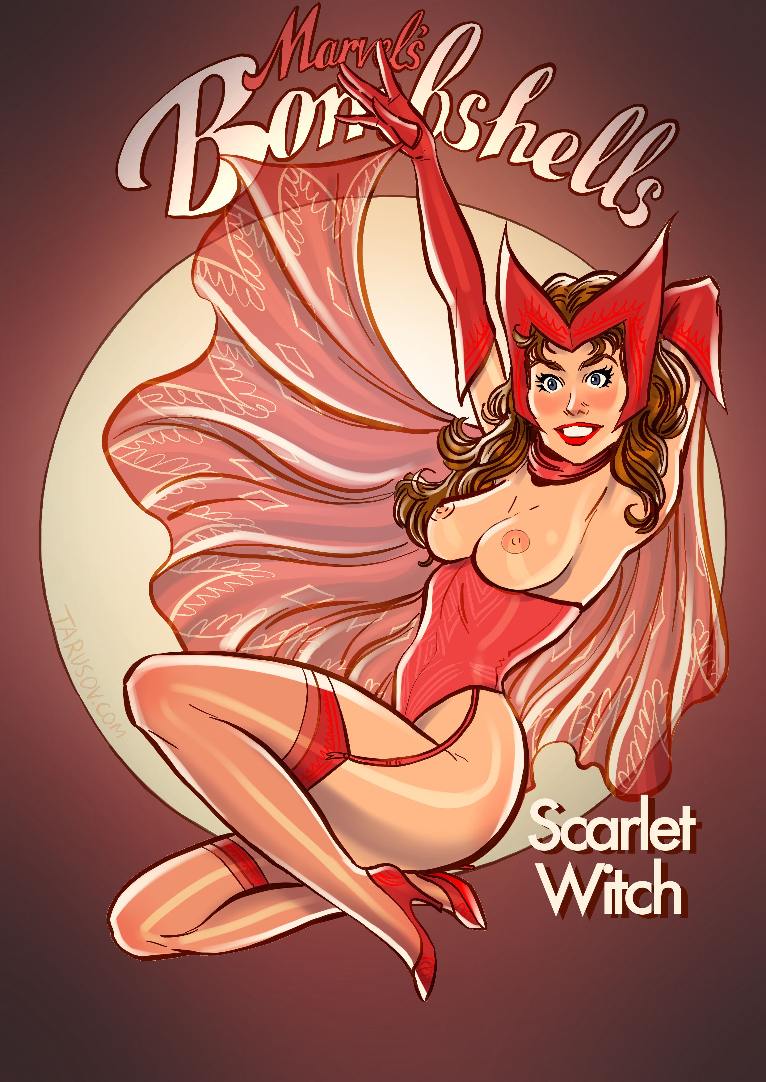Artworks, Pinups And More [Andrew Tarusov] Marvel's Bombshells - [Andrew Tarusov] – page 39