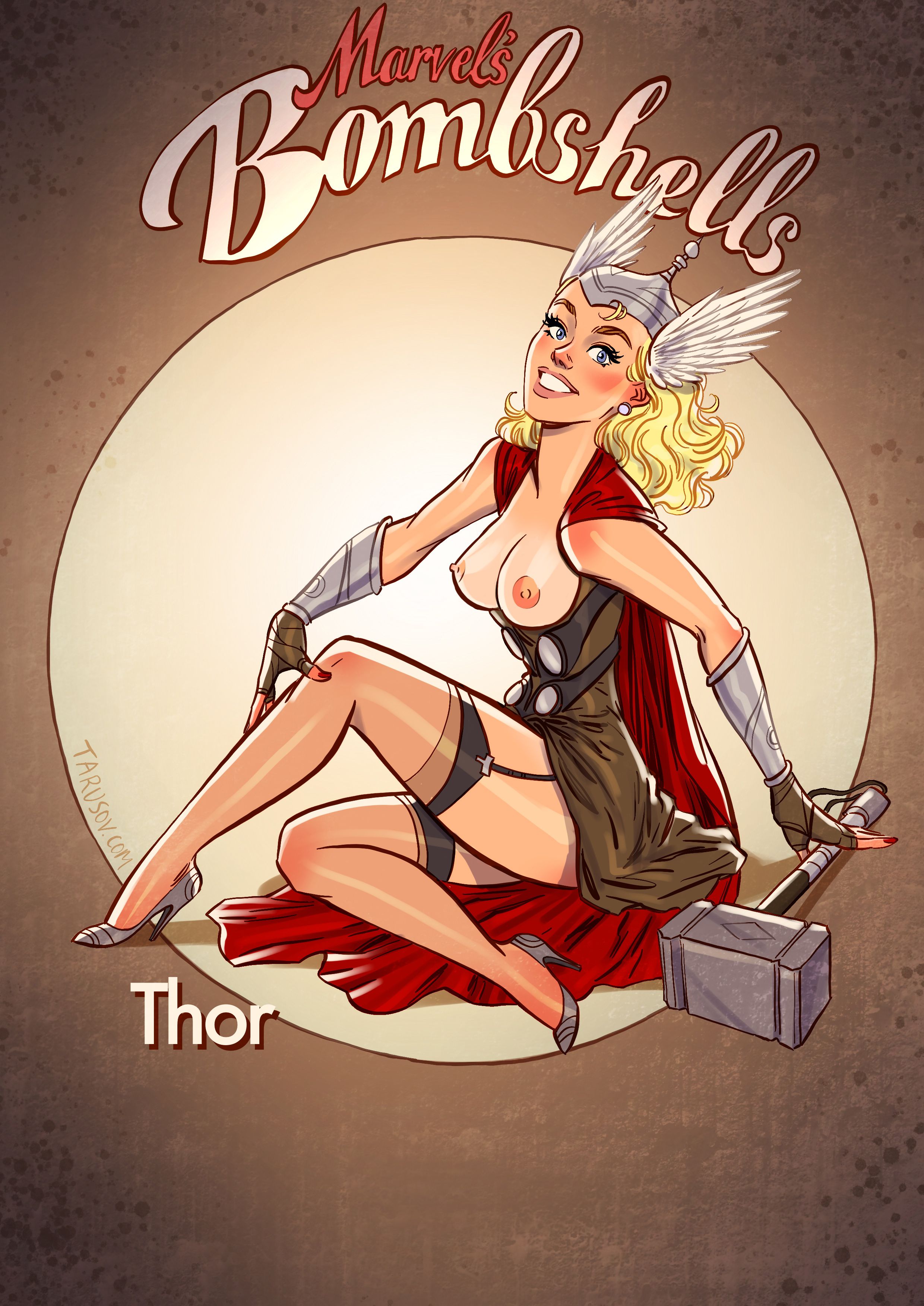 Artworks, Pinups And More [Andrew Tarusov] Marvel's Bombshells - [Andrew Tarusov] – page 53