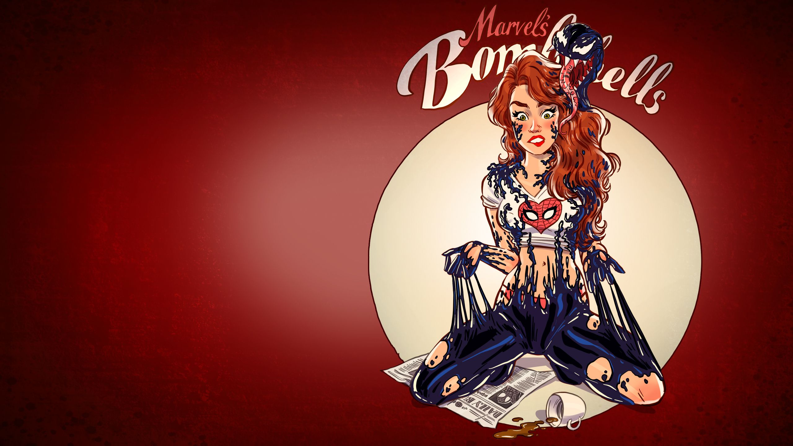 Artworks, Pinups And More [Andrew Tarusov] Marvel's Bombshells - [Andrew Tarusov] – page 54