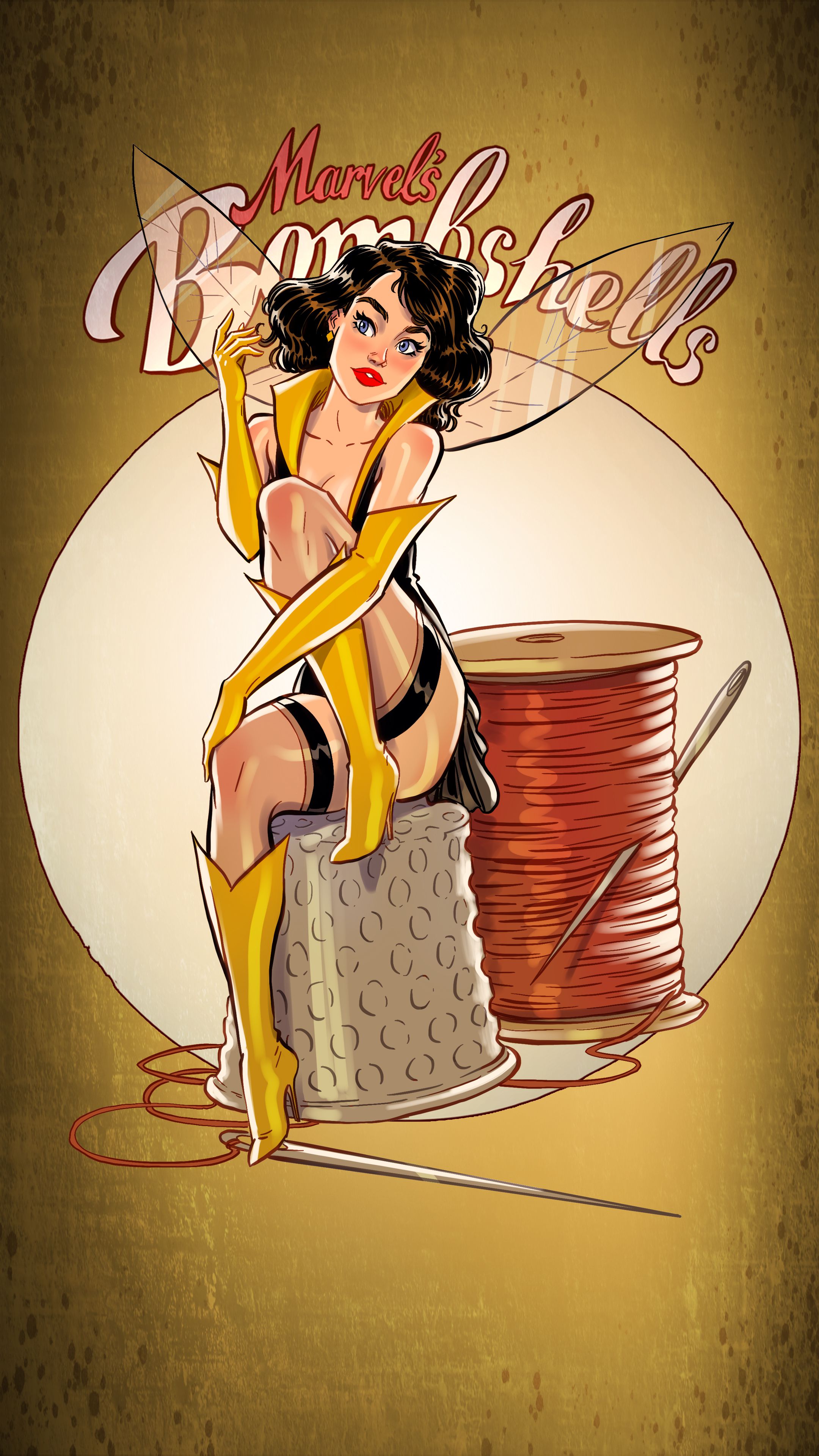 Artworks, Pinups And More [Andrew Tarusov] Marvel's Bombshells - [Andrew Tarusov] – page 58