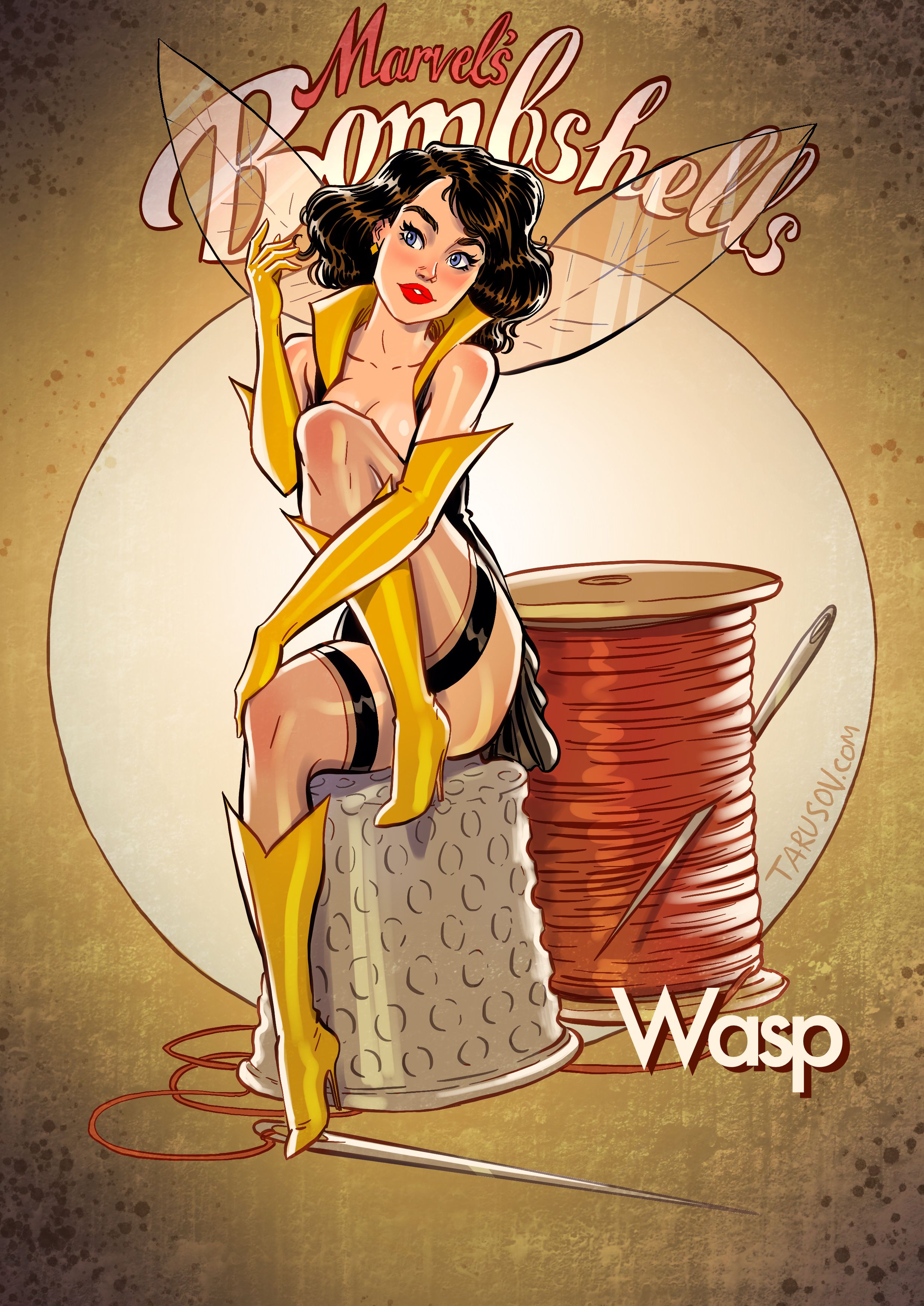 Artworks, Pinups And More [Andrew Tarusov] Marvel's Bombshells - [Andrew Tarusov] – page 59