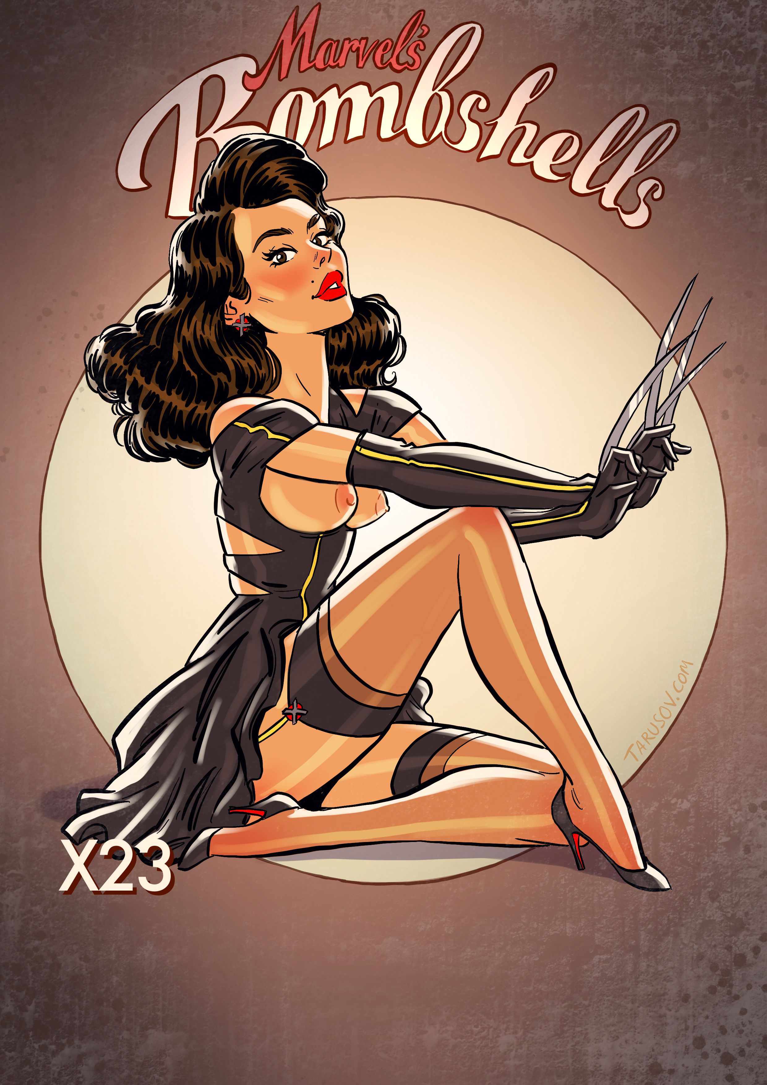 Artworks, Pinups And More [Andrew Tarusov] Marvel's Bombshells - [Andrew Tarusov] – page 62
