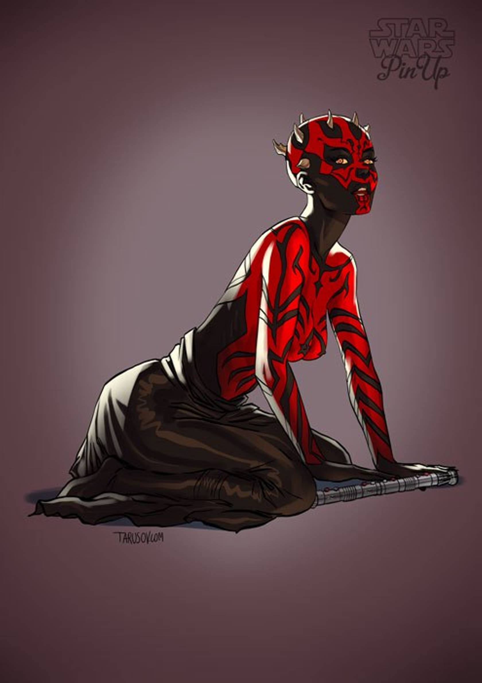 Artworks, Pinups And More [Andrew Tarusov] Star Wars Pin-ups - [Andrew Tarusov] – page 11