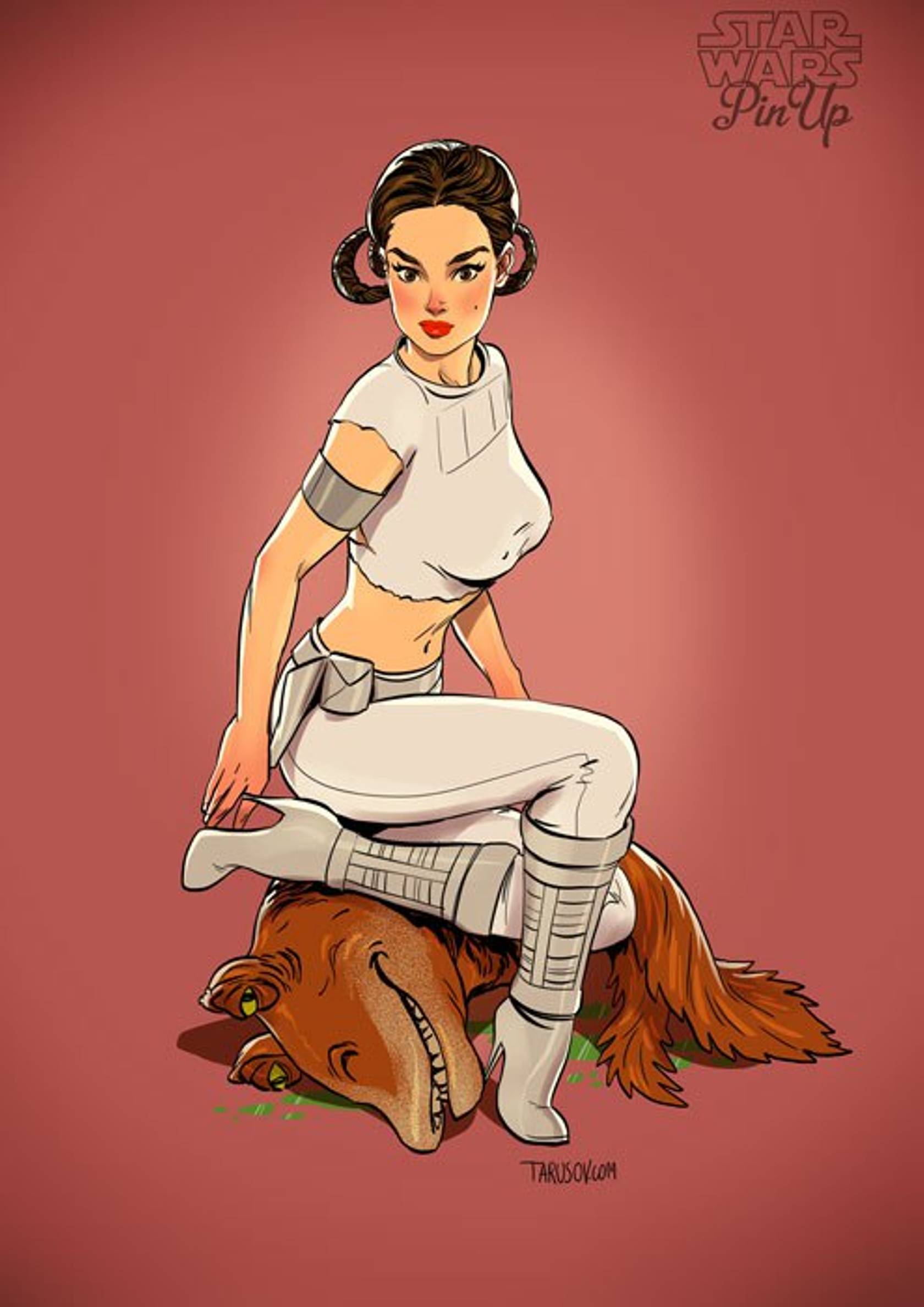 Artworks, Pinups And More [Andrew Tarusov] Star Wars Pin-ups - [Andrew Tarusov] – page 8