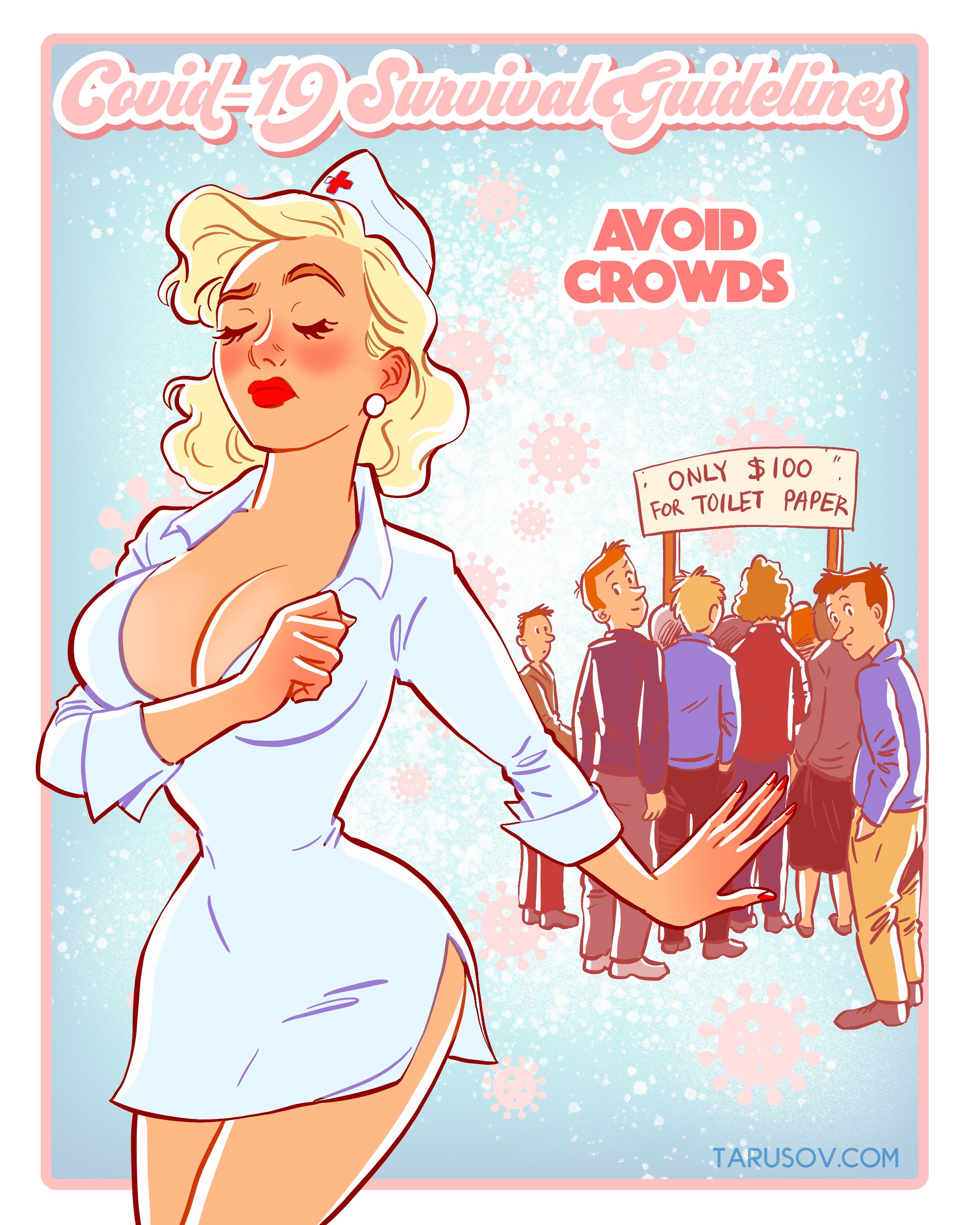 Artworks, Pinups And More [Andrew Tarusov] Covid-19 Survival Guides - [Andrew Tarusov] – page 6