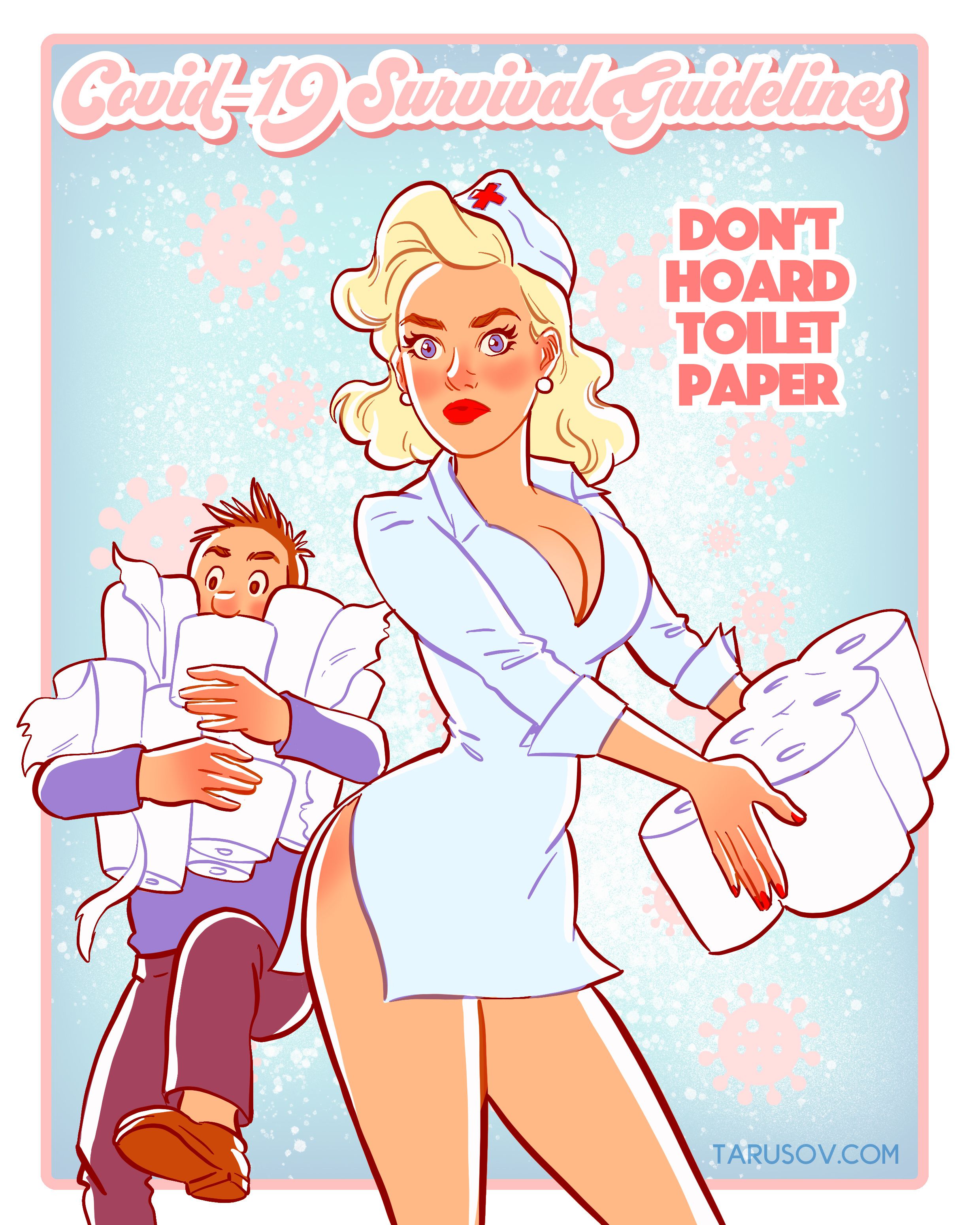 Artworks, Pinups And More [Andrew Tarusov] Covid-19 Survival Guides - [Andrew Tarusov] – page 7