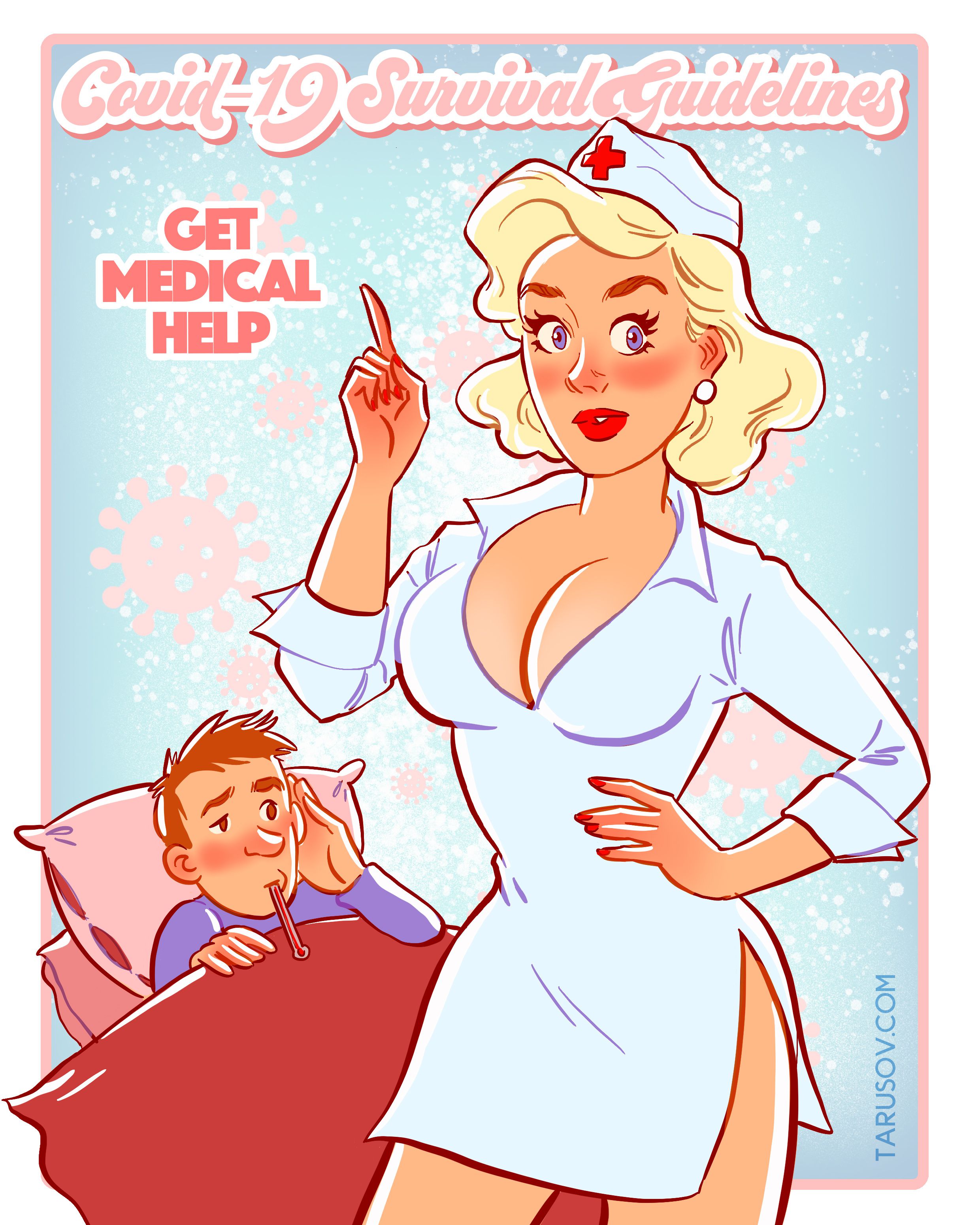 Artworks, Pinups And More [Andrew Tarusov] Covid-19 Survival Guides - [Andrew Tarusov] – page 8