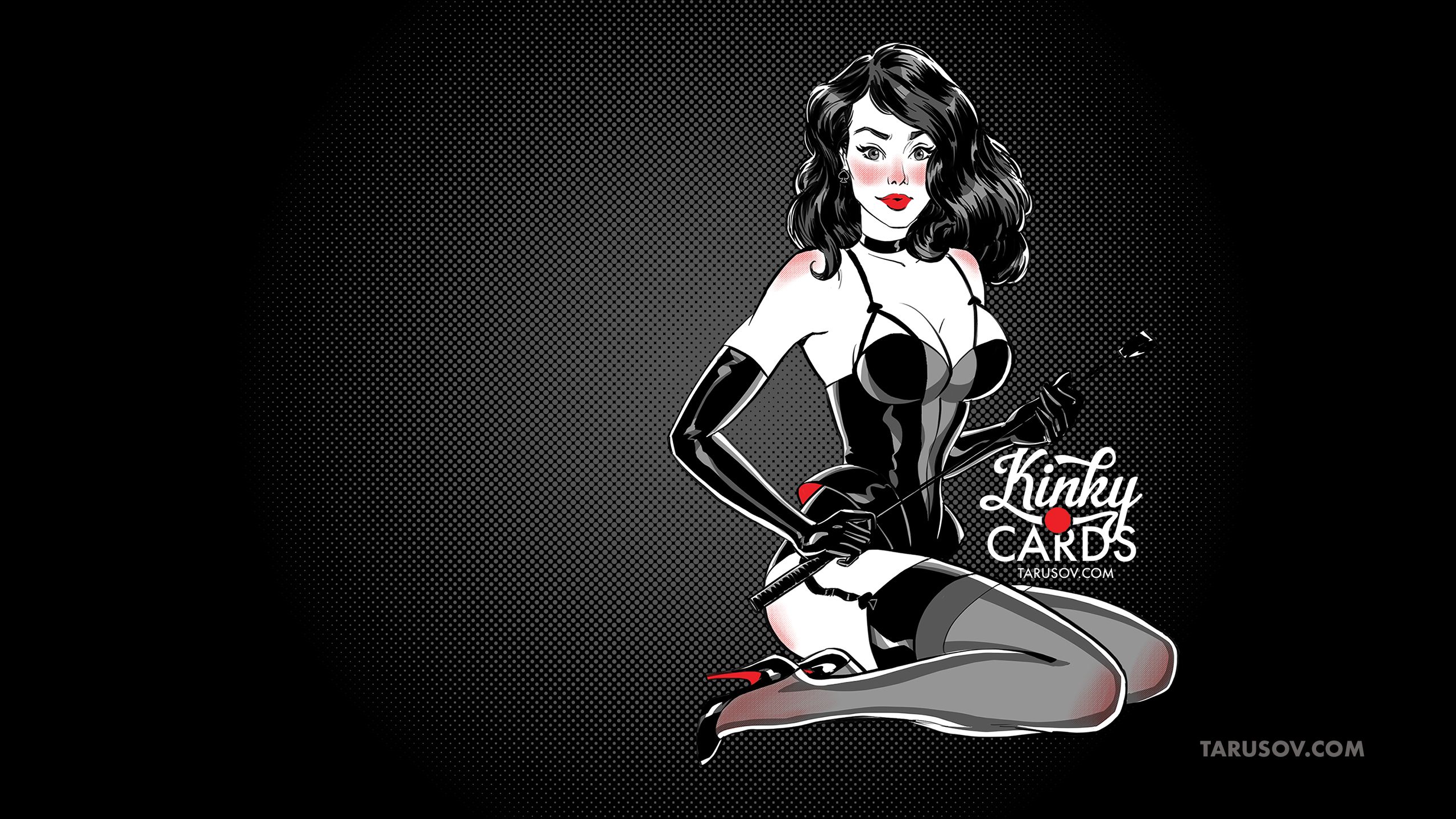 Artworks, Pinups And More [Andrew Tarusov] Kinky Cards Wallpaper - [Andrew Tarusov] – page 12