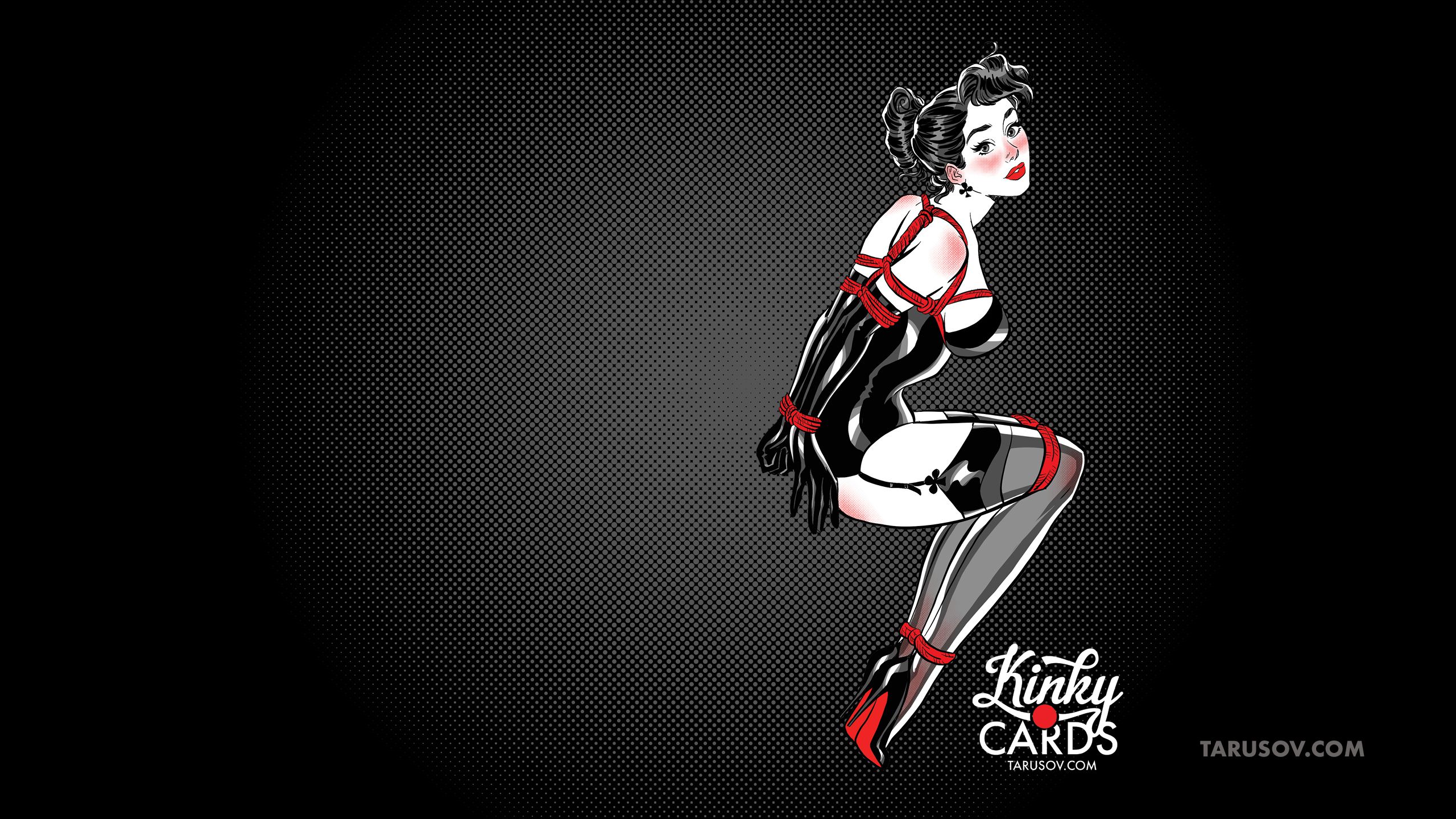 Artworks, Pinups And More [Andrew Tarusov] Kinky Cards Wallpaper - [Andrew Tarusov] – page 13