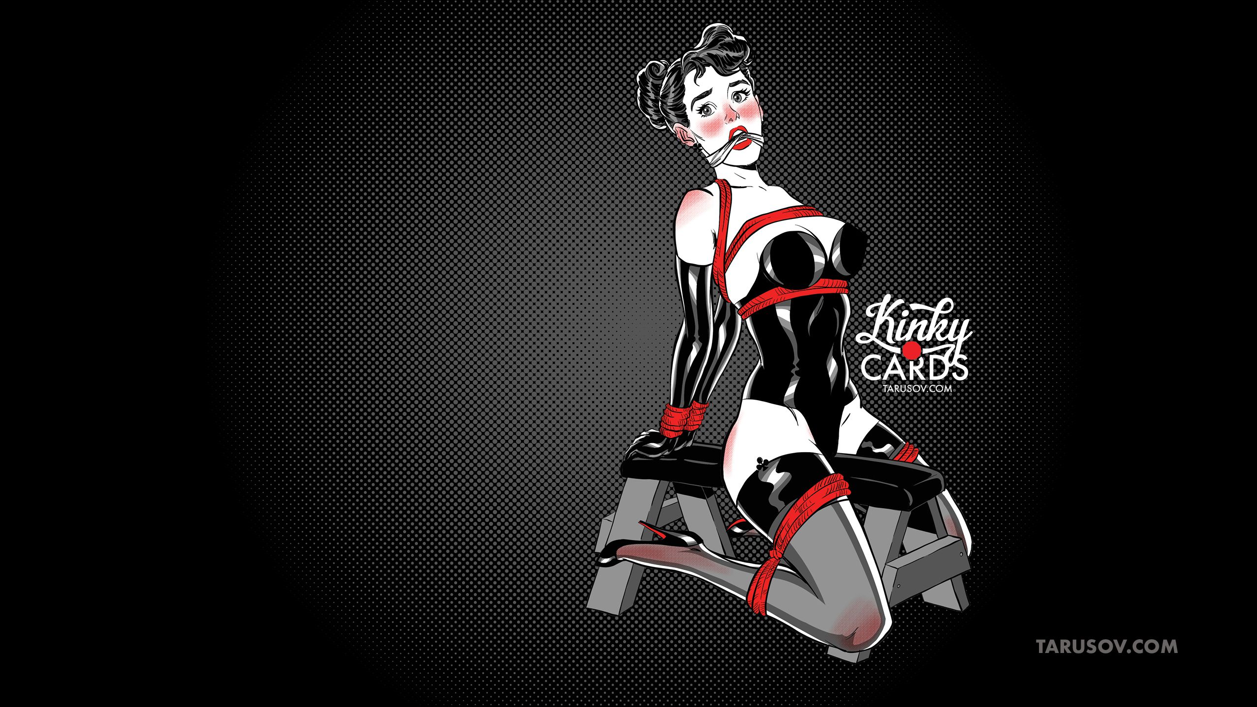 Artworks, Pinups And More [Andrew Tarusov] Kinky Cards Wallpaper - [Andrew Tarusov] – page 15