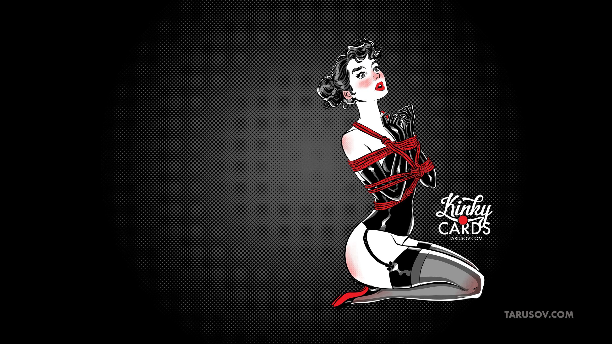 Artworks, Pinups And More [Andrew Tarusov] Kinky Cards Wallpaper - [Andrew Tarusov] – page 17