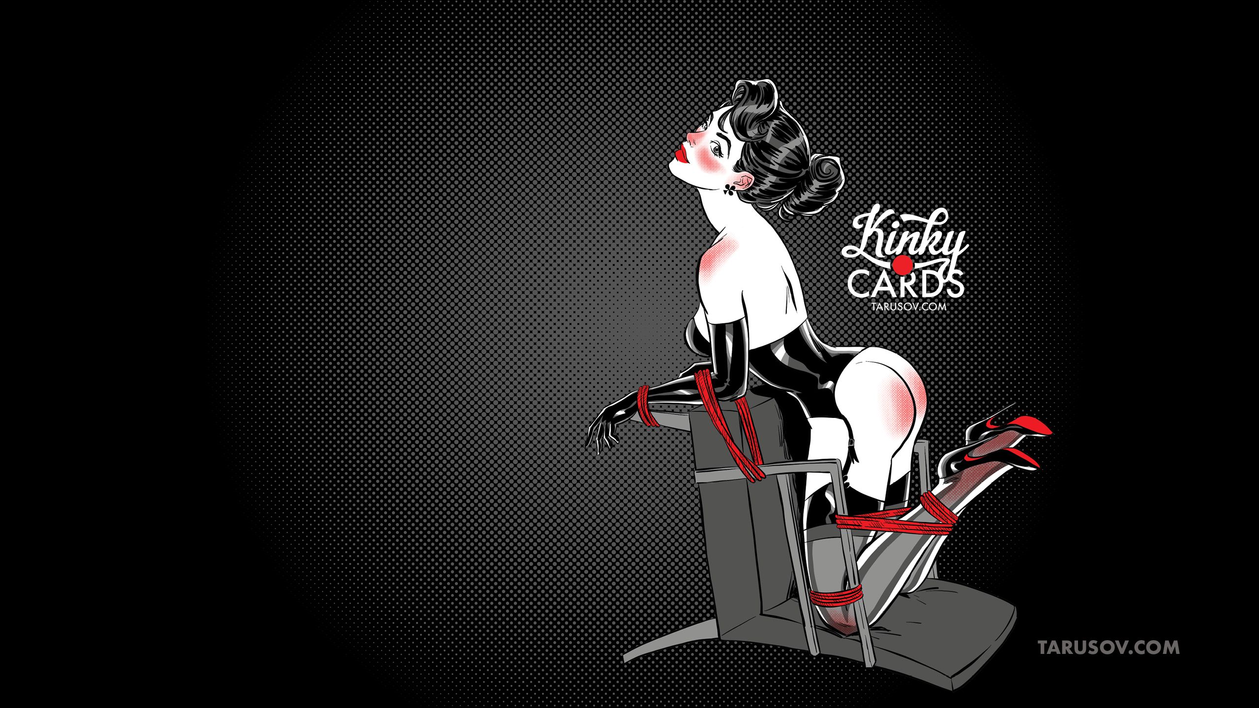 Artworks, Pinups And More [Andrew Tarusov] Kinky Cards Wallpaper - [Andrew Tarusov] – page 18