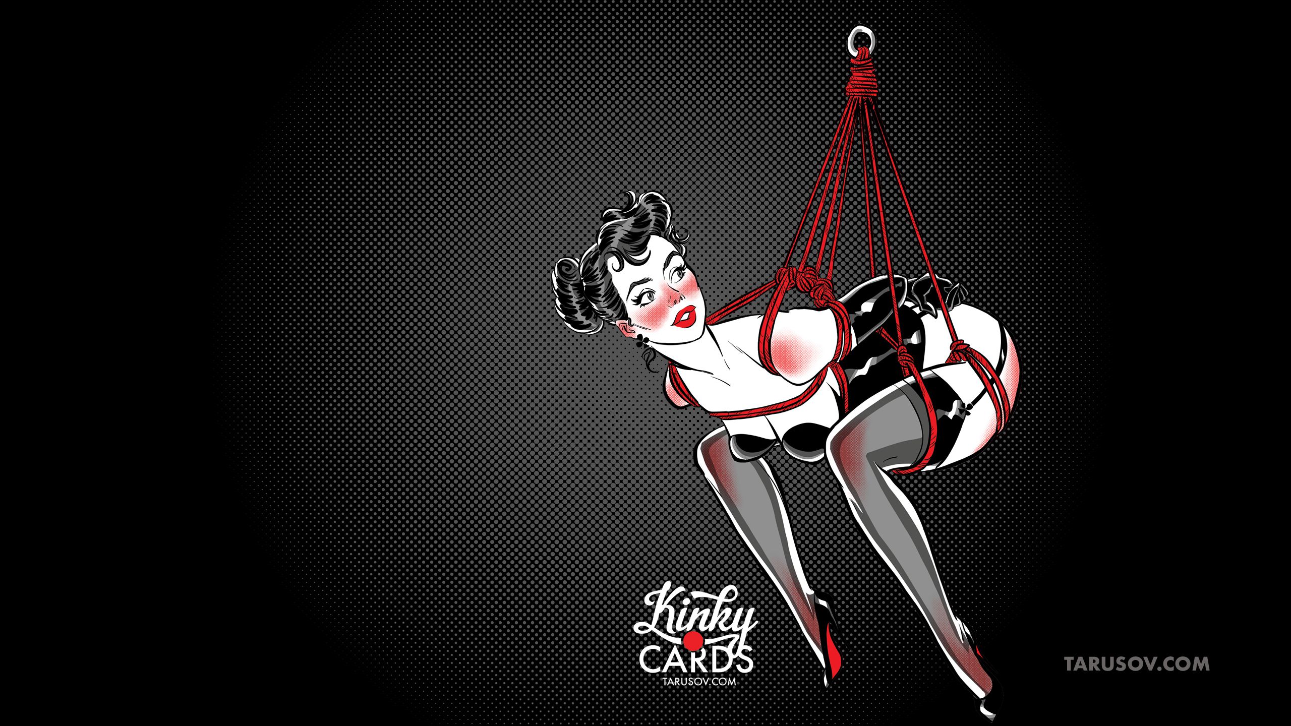 Artworks, Pinups And More [Andrew Tarusov] Kinky Cards Wallpaper - [Andrew Tarusov] – page 21