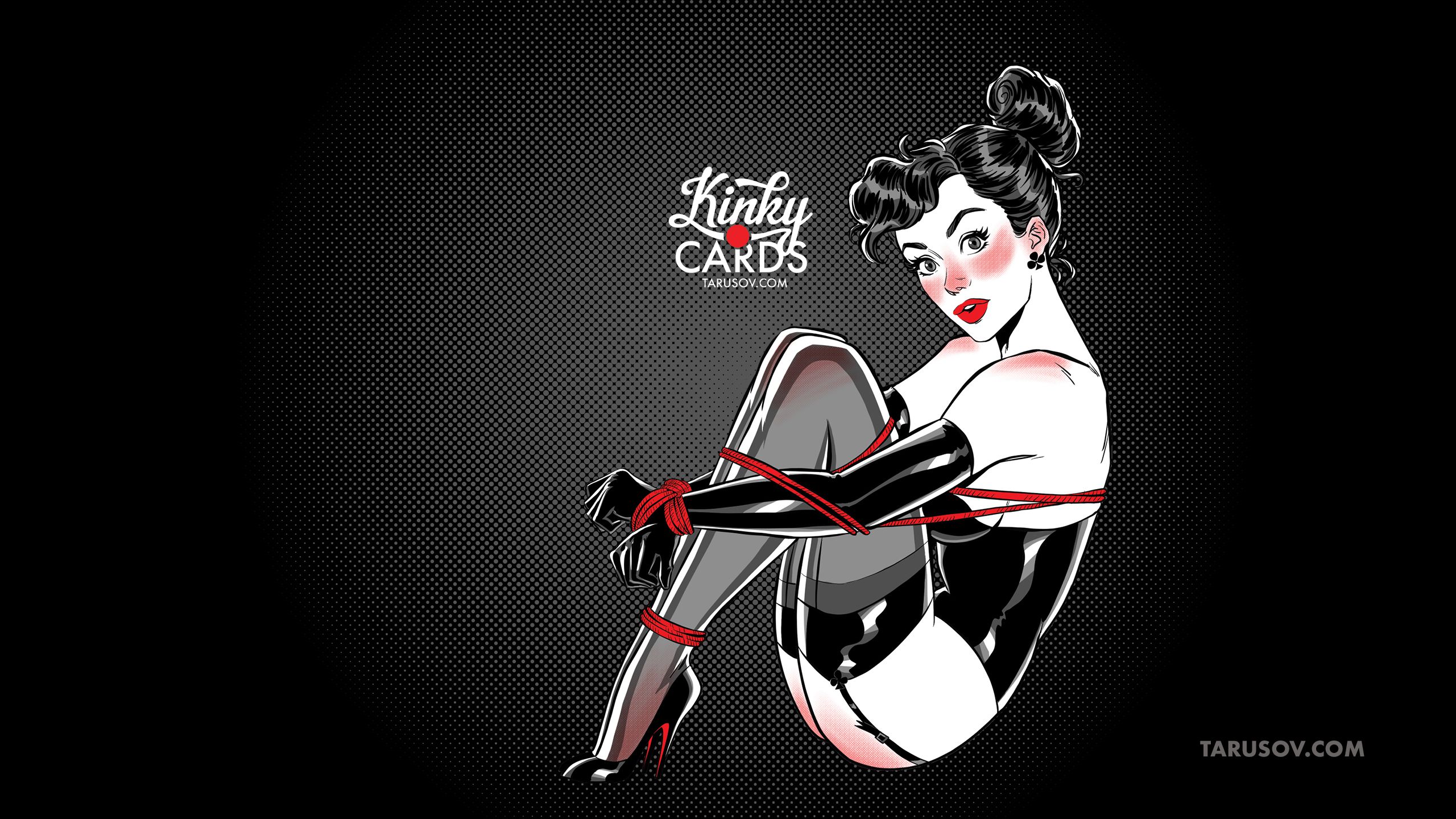 Artworks, Pinups And More [Andrew Tarusov] Kinky Cards Wallpaper - [Andrew Tarusov] – page 23