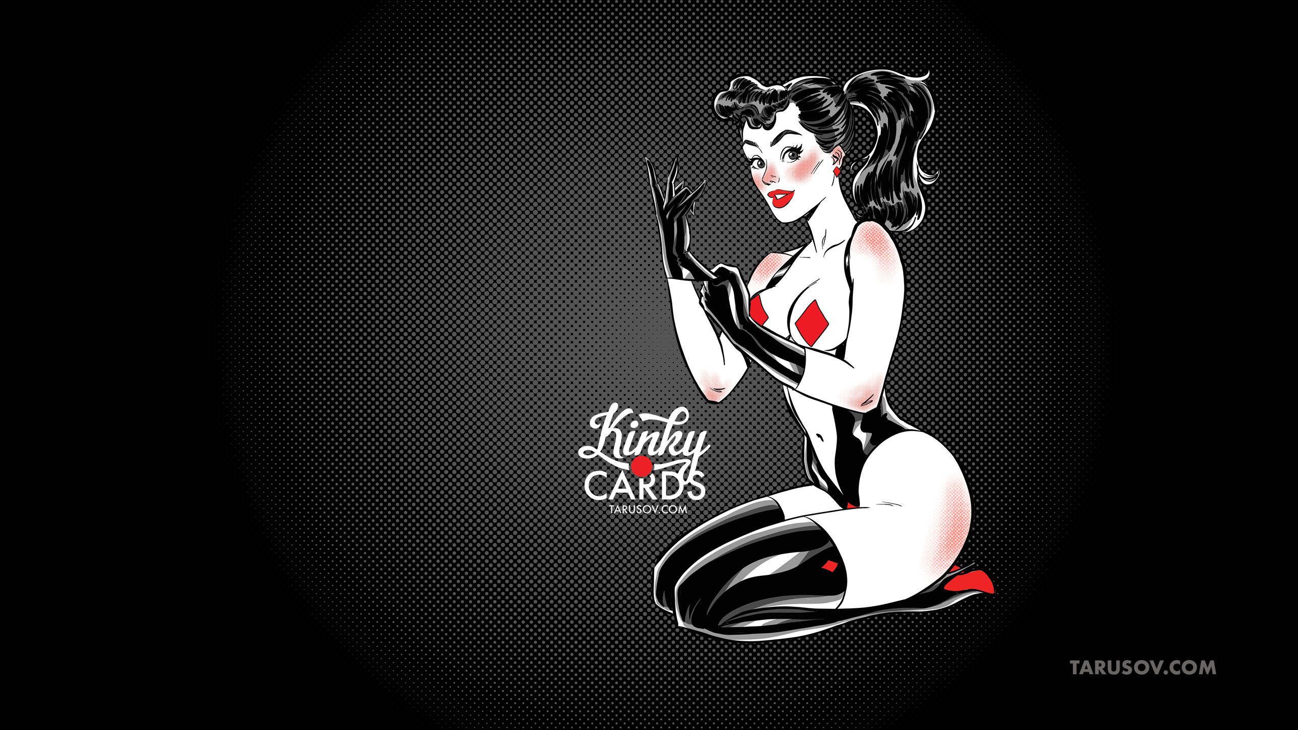 Artworks, Pinups And More [Andrew Tarusov] Kinky Cards Wallpaper - [Andrew Tarusov] – page 26