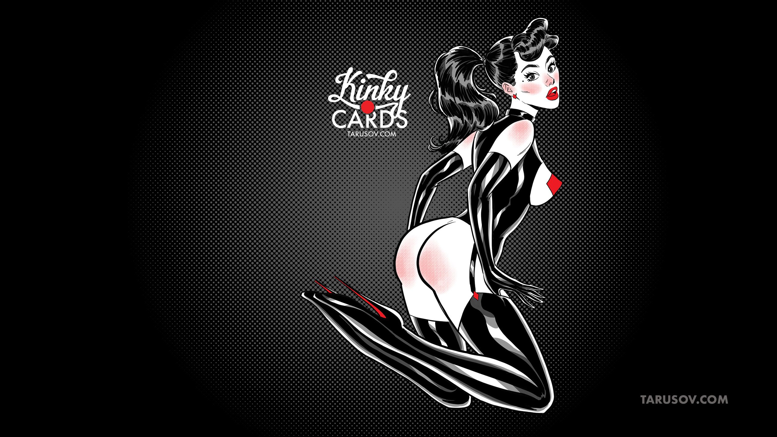 Artworks, Pinups And More [Andrew Tarusov] Kinky Cards Wallpaper - [Andrew Tarusov] – page 27