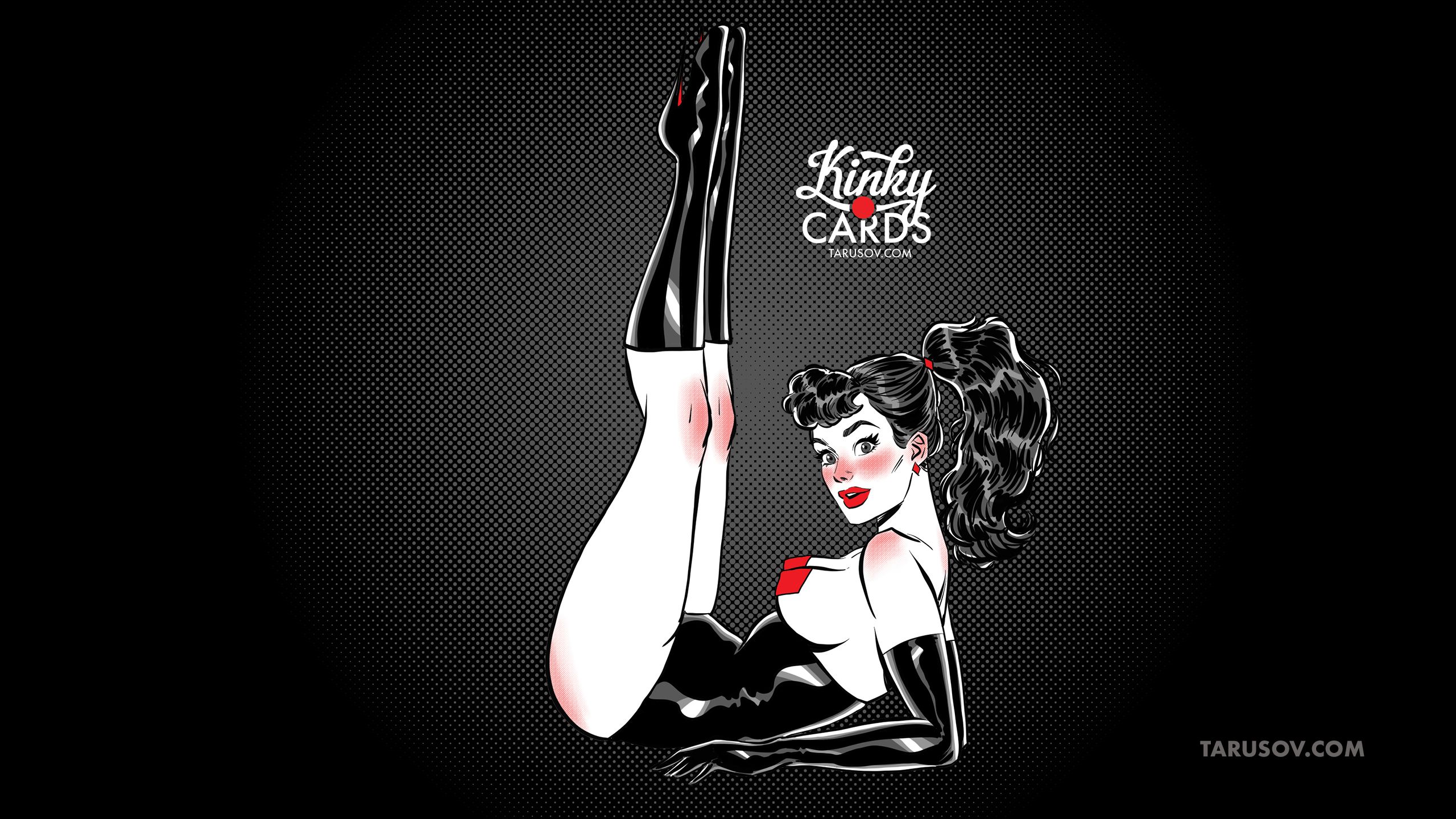 Artworks, Pinups And More [Andrew Tarusov] Kinky Cards Wallpaper - [Andrew Tarusov] – page 32