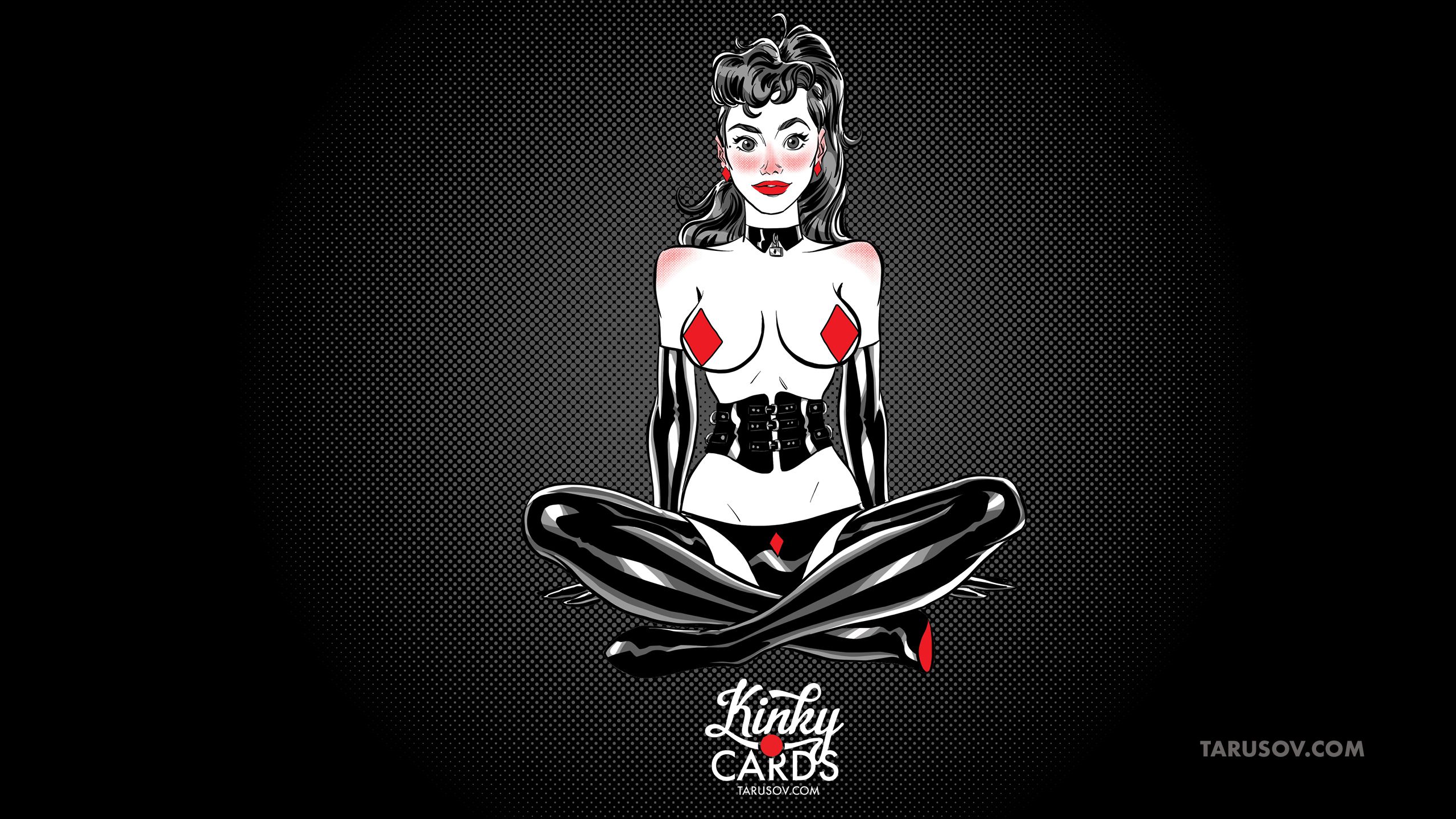 Artworks, Pinups And More [Andrew Tarusov] Kinky Cards Wallpaper - [Andrew Tarusov] – page 33