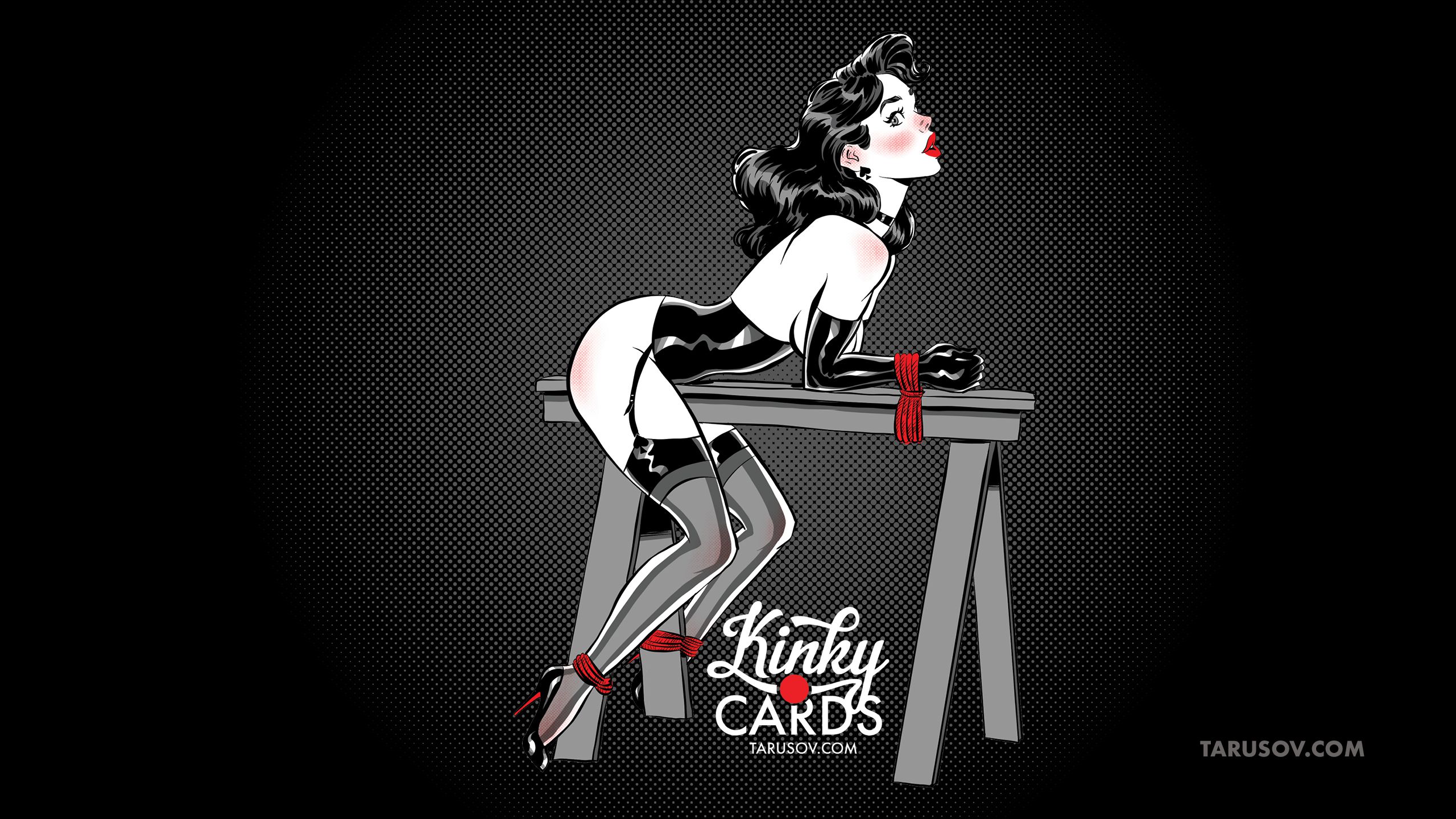 Artworks, Pinups And More [Andrew Tarusov] Kinky Cards Wallpaper - [Andrew Tarusov] – page 48