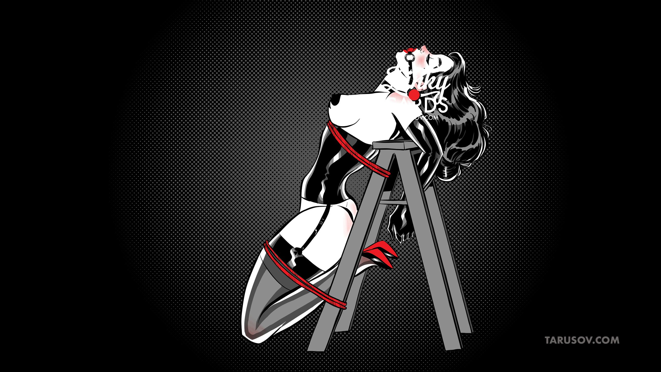 Artworks, Pinups And More [Andrew Tarusov] Kinky Cards Wallpaper - [Andrew Tarusov] – page 49