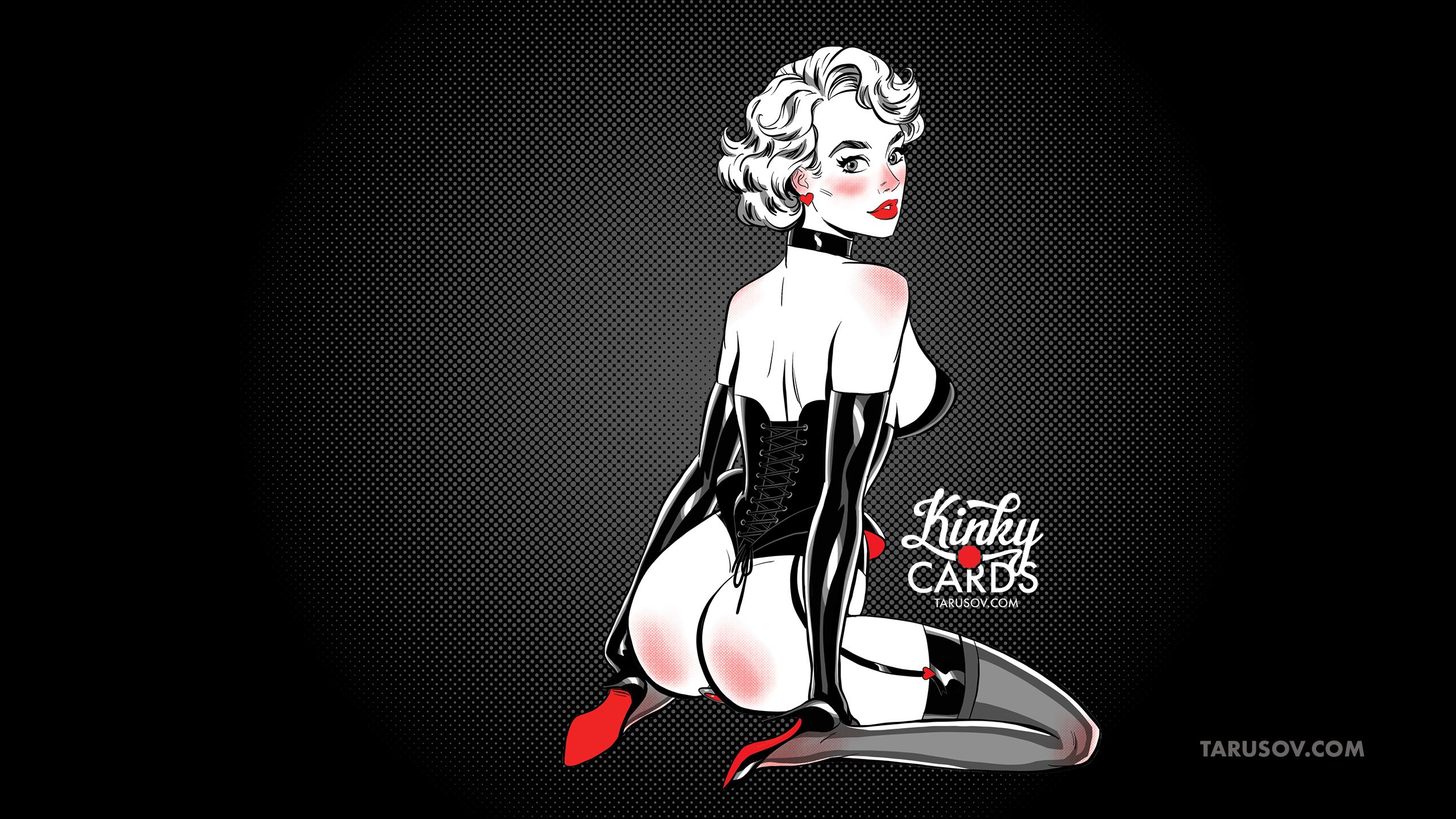 Artworks, Pinups And More [Andrew Tarusov] Kinky Cards Wallpaper - [Andrew Tarusov] – page 57