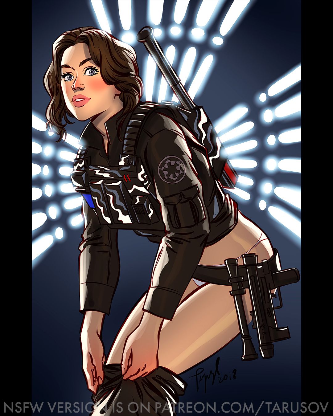 Artworks, Pinups And More [Andrew Tarusov] Star Wars Imperial Girls - [Andrew Tarusov] – page 1
