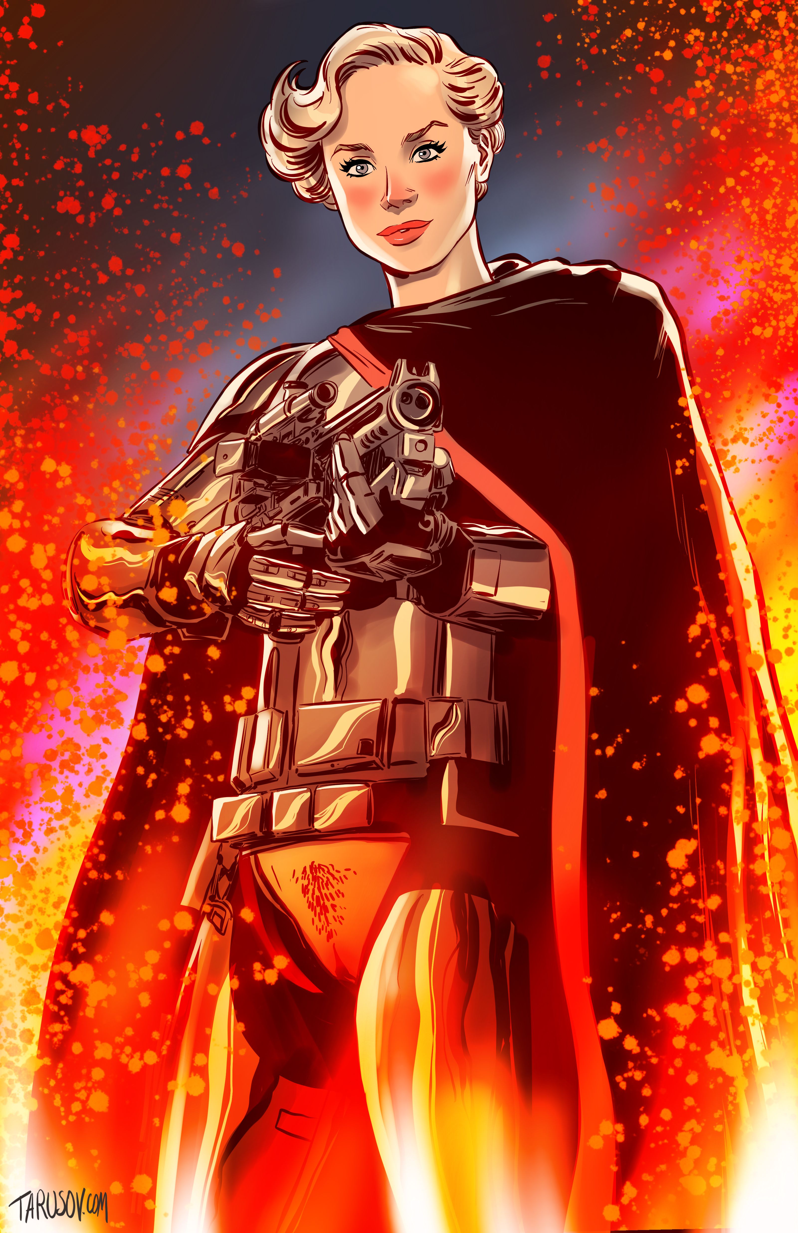 Artworks, Pinups And More [Andrew Tarusov] Star Wars Imperial Girls - [Andrew Tarusov] – page 16