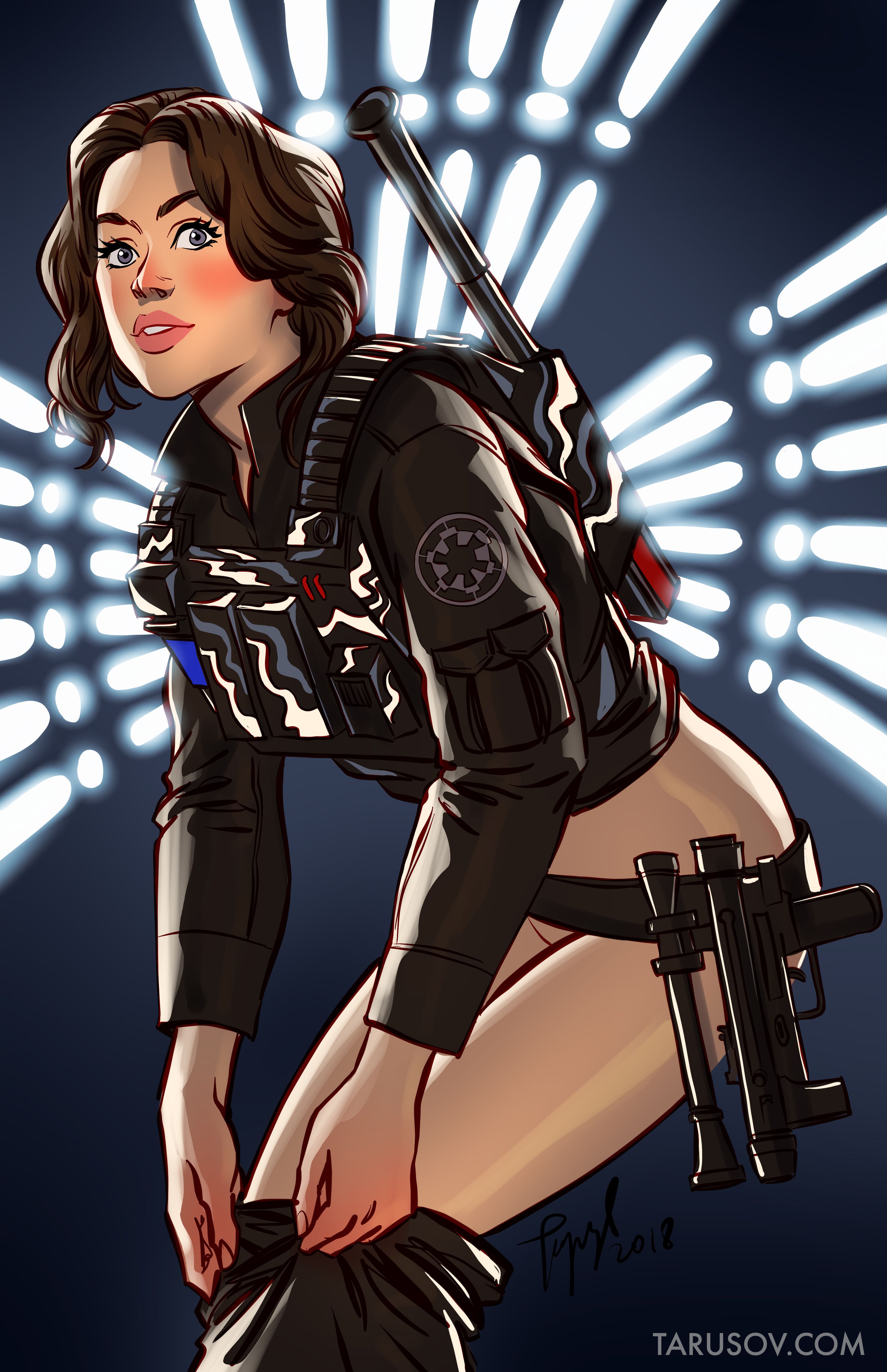 Artworks, Pinups And More [Andrew Tarusov] Star Wars Imperial Girls - [Andrew Tarusov] – page 2