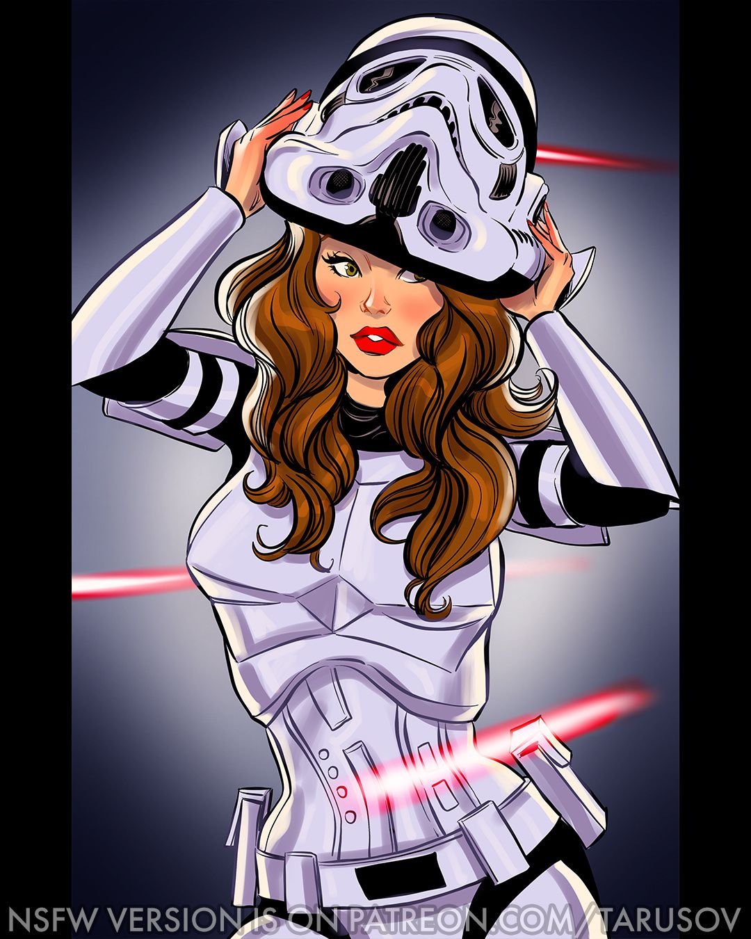 Artworks, Pinups And More [Andrew Tarusov] Star Wars Imperial Girls - [Andrew Tarusov] – page 21