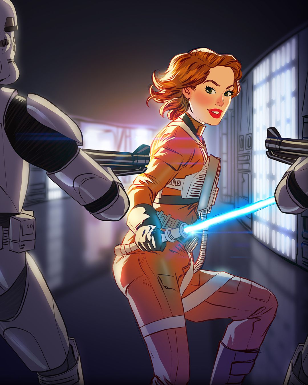Artworks, Pinups And More [Andrew Tarusov] Star Wars Imperial Girls - [Andrew Tarusov] – page 23