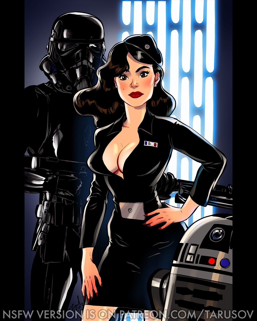 Artworks, Pinups And More [Andrew Tarusov] Star Wars Imperial Girls - [Andrew Tarusov] – page 3