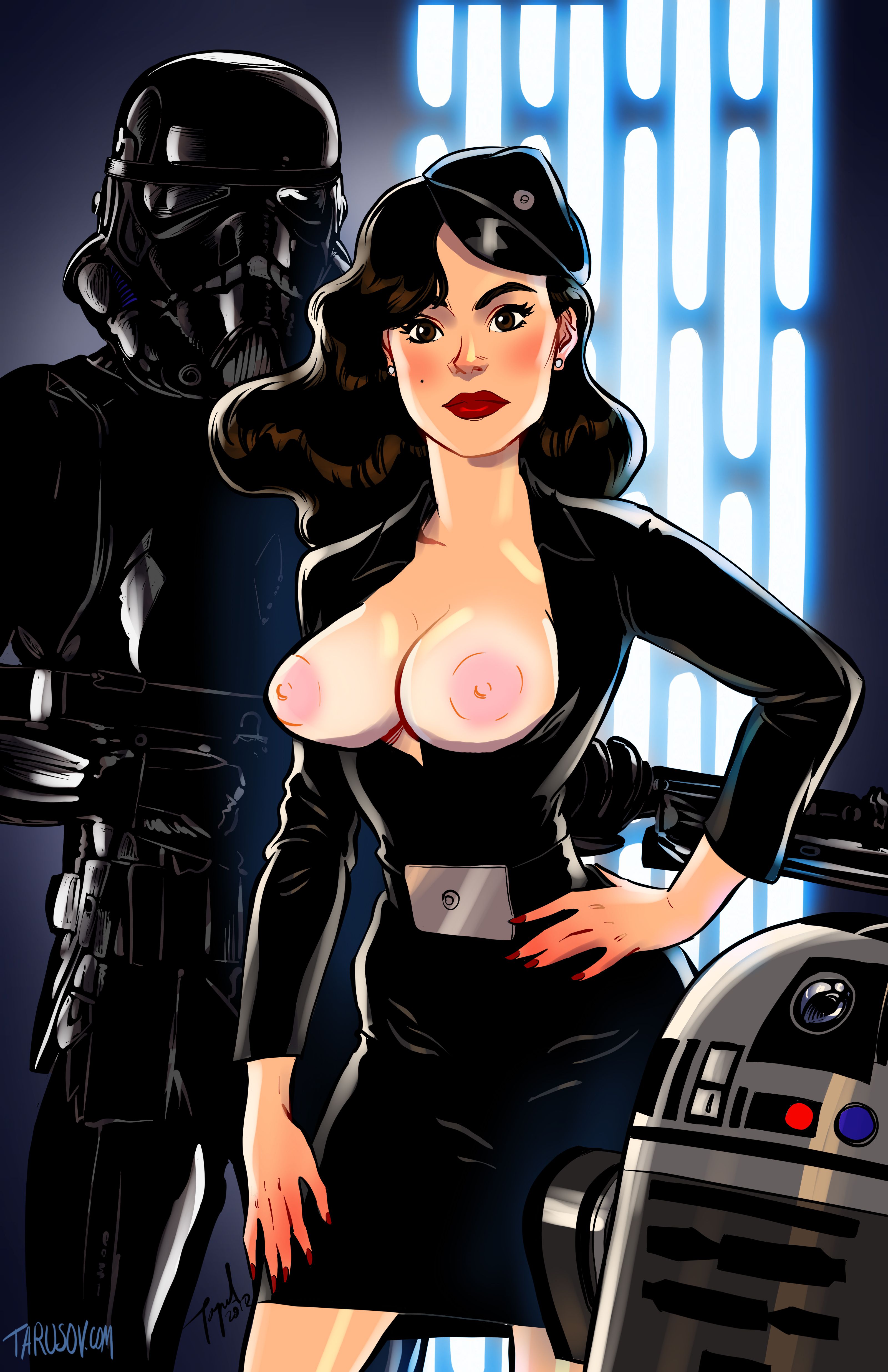 Artworks, Pinups And More [Andrew Tarusov] Star Wars Imperial Girls - [Andrew Tarusov] – page 4