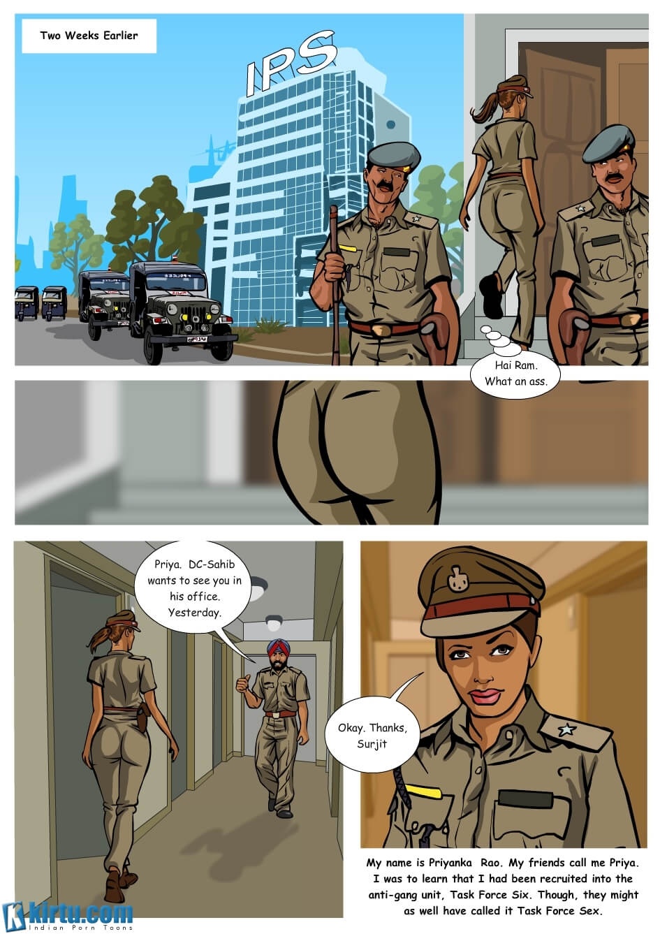 Priya Rao – The Encounter Specialist [Kirtu] 1 . Priya Rao - Going Down on Crime - Chapter 1 [Kirtu] – page 4