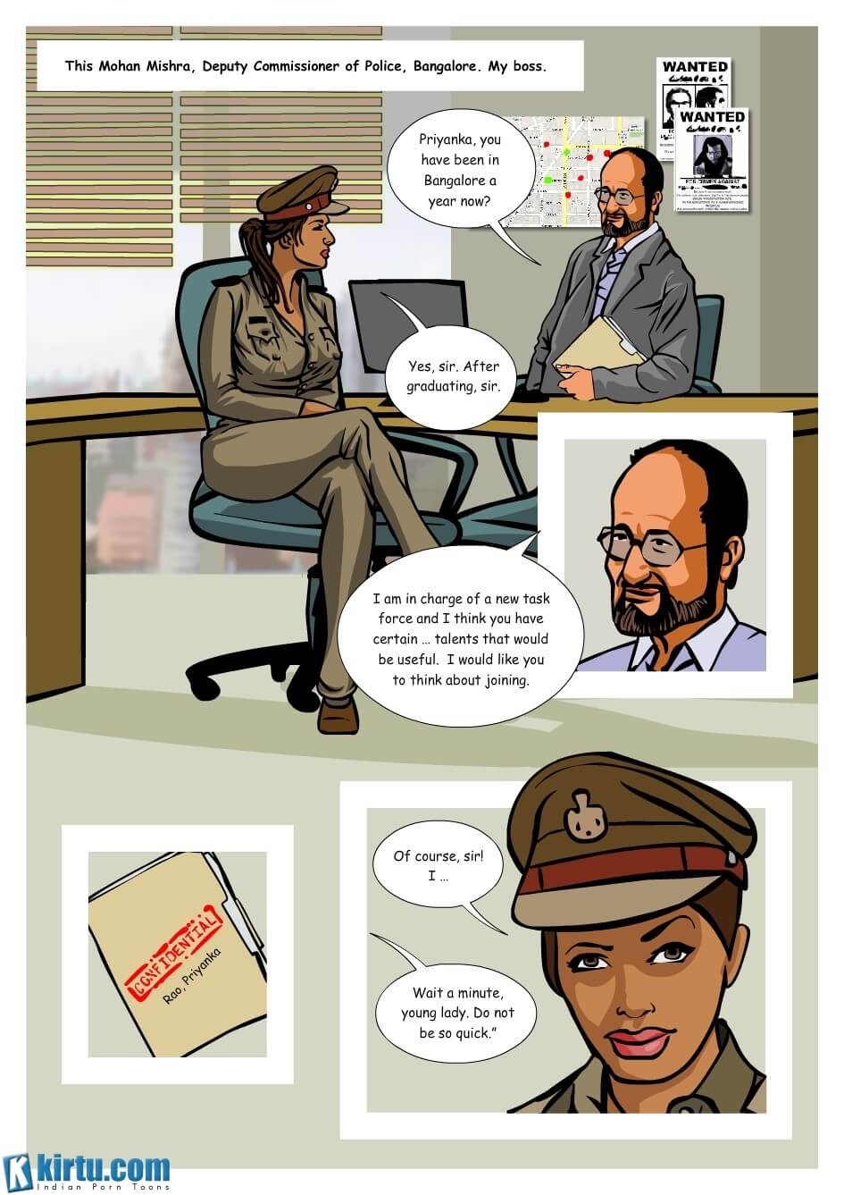 Priya Rao – The Encounter Specialist [Kirtu] 1 . Priya Rao - Going Down on Crime - Chapter 1 [Kirtu] – page 5