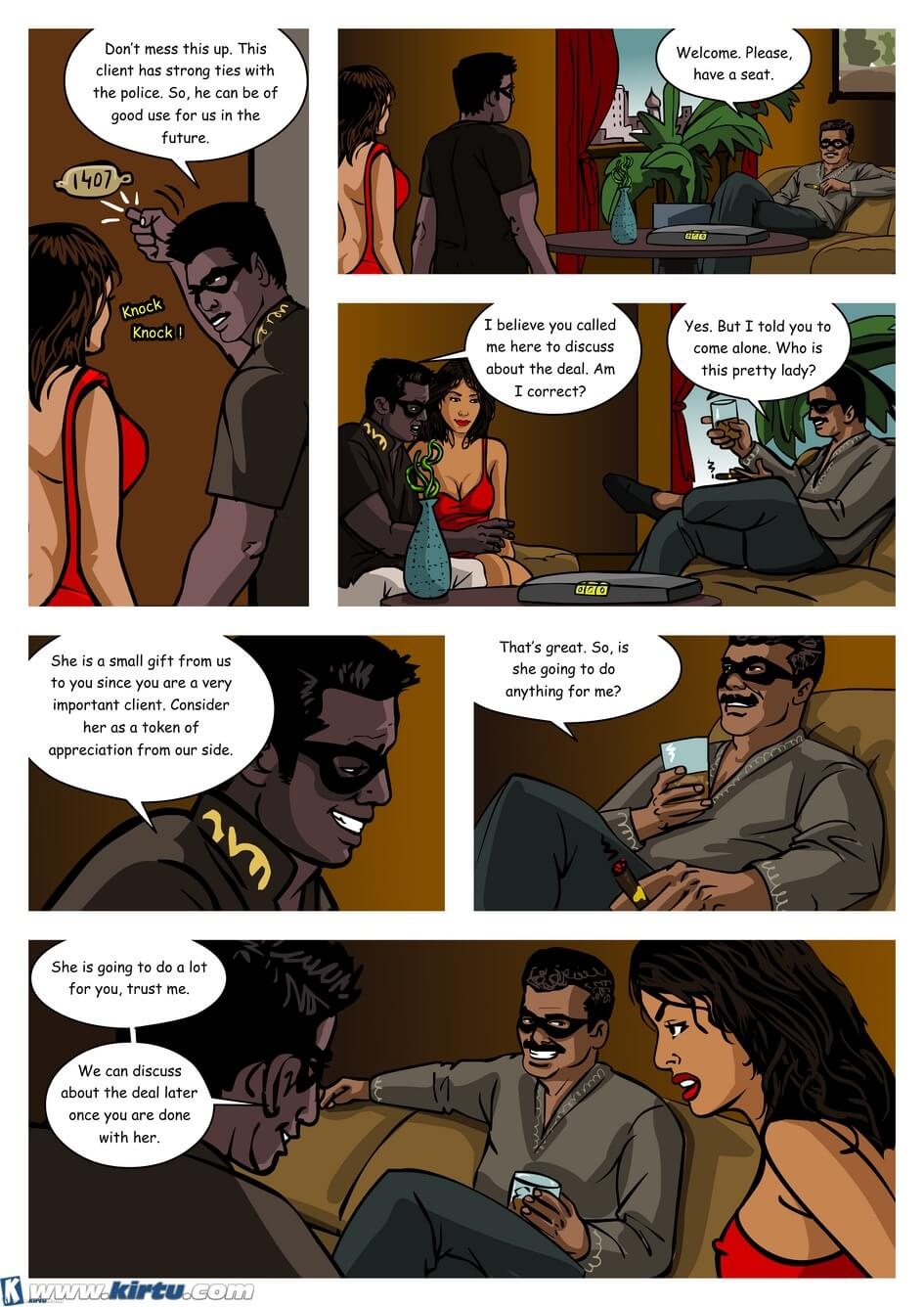 Priya Rao – The Encounter Specialist [Kirtu] 6 . Priya Rao - Murder at the Outhouse - Chapter 6 [Kirtu] – page 8