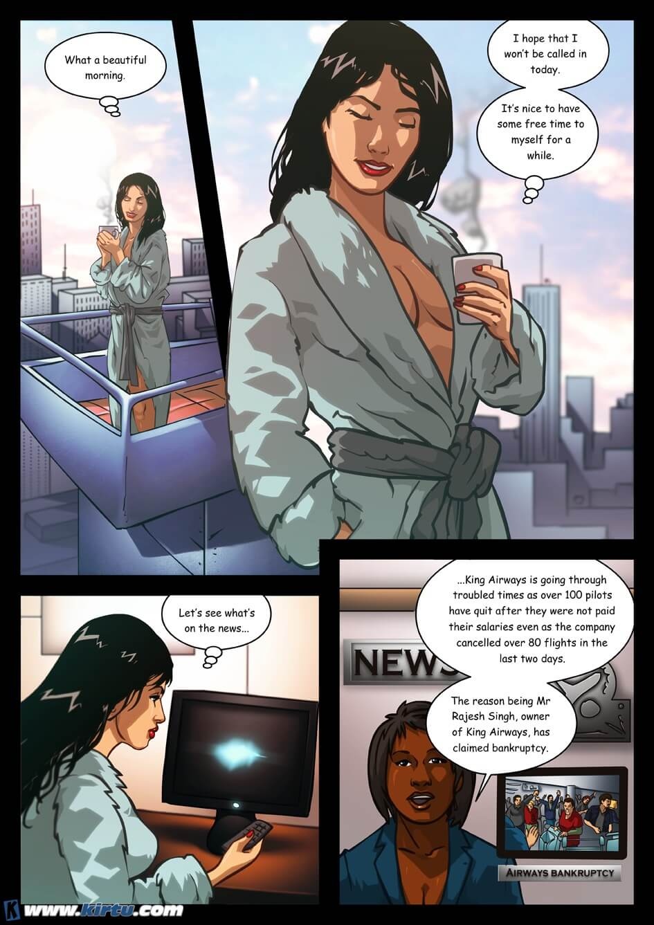 Priya Rao – The Encounter Specialist [Kirtu] 7 . Priya Rao - Flying High - Chapter 7 [Kirtu] – page 2