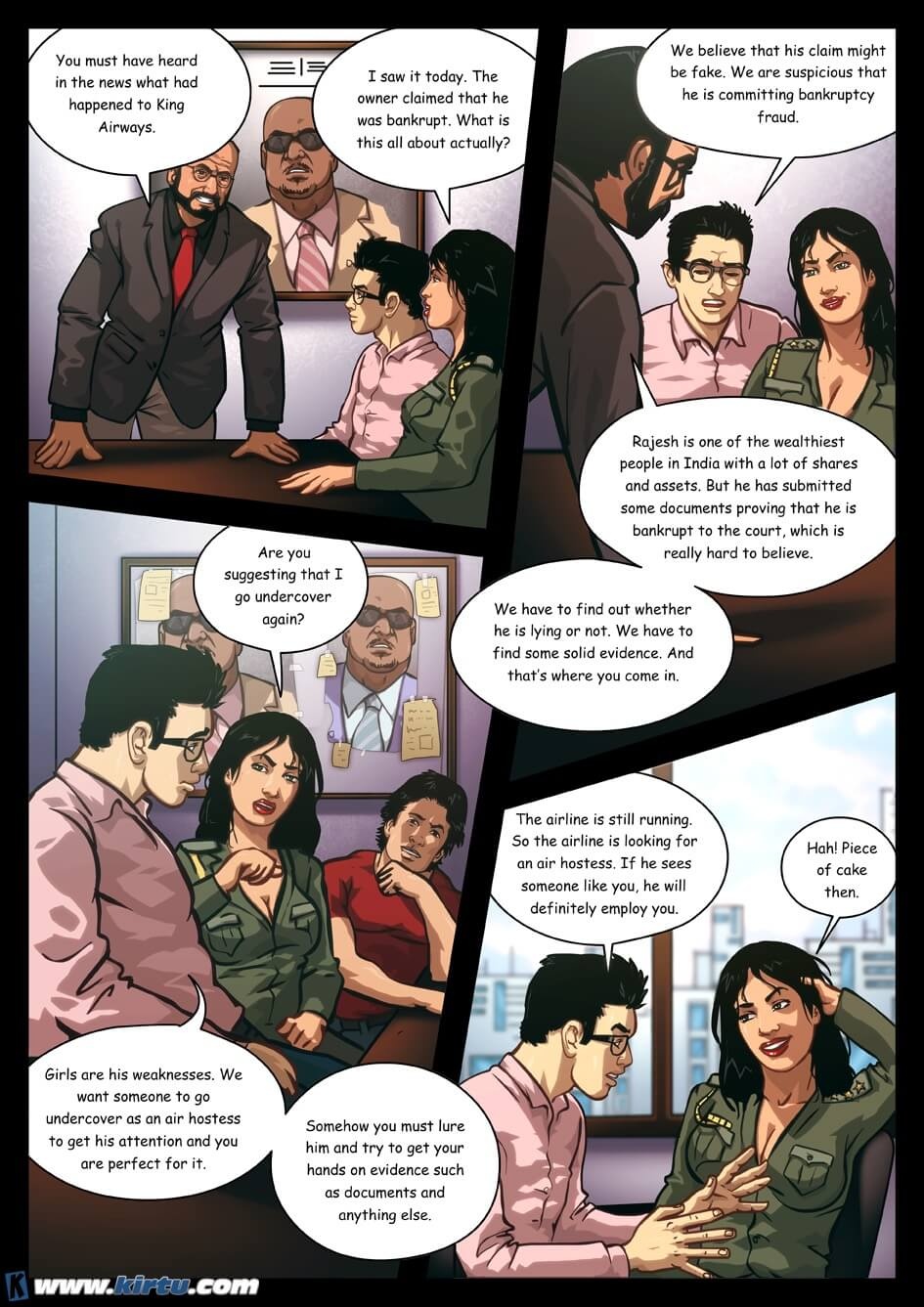 Priya Rao – The Encounter Specialist [Kirtu] 7 . Priya Rao - Flying High - Chapter 7 [Kirtu] – page 4