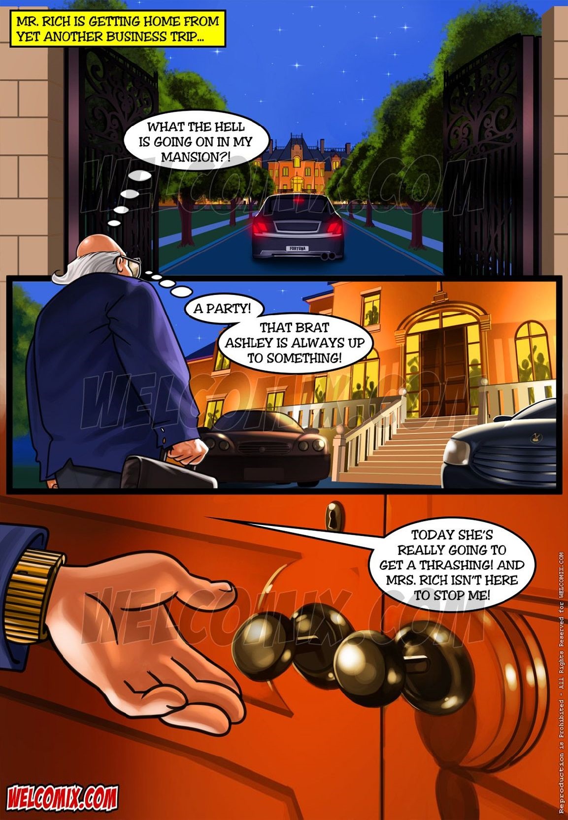 Pleasure Mansion [WC | TF] 2 . Pleasure Mansion - Chapter 2 [WC | TF] – page 2