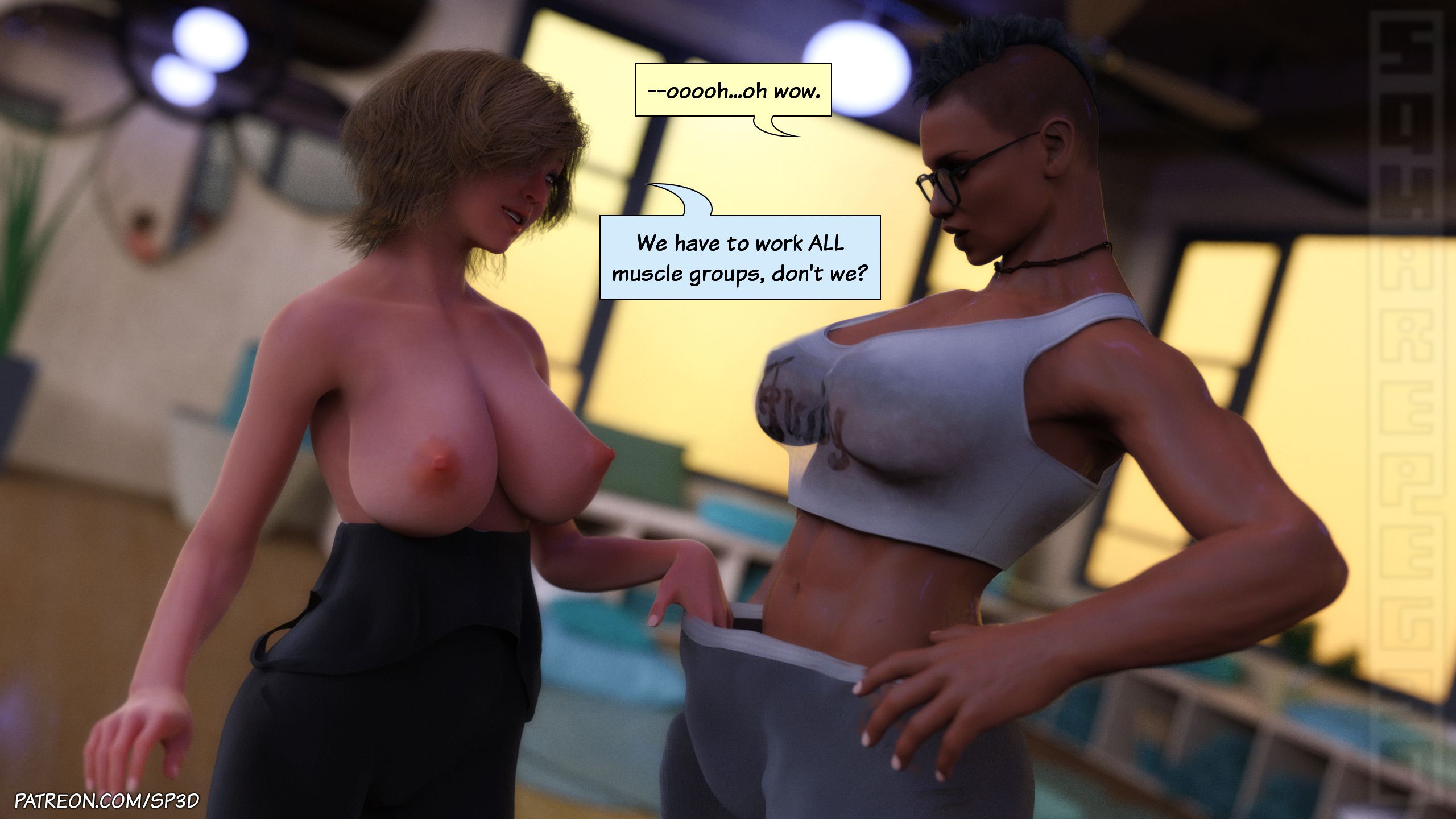 Private Sessions – Yoga [HashTag3DX] SquarePeg3D – page 3
