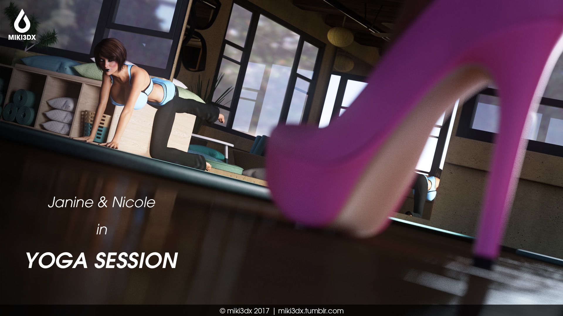 Private Sessions – Yoga [HashTag3DX] Miki3DX – page 1