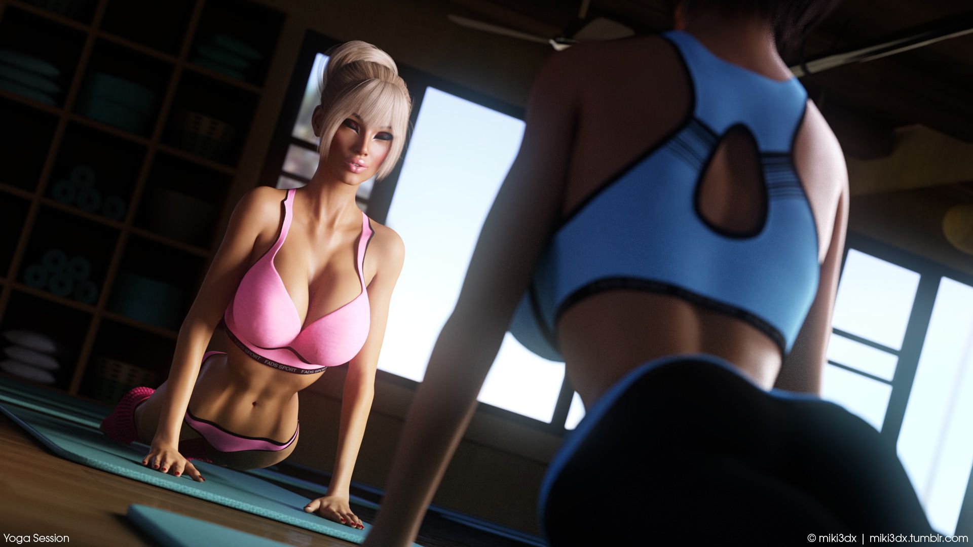 Private Sessions – Yoga [HashTag3DX] Miki3DX – page 6
