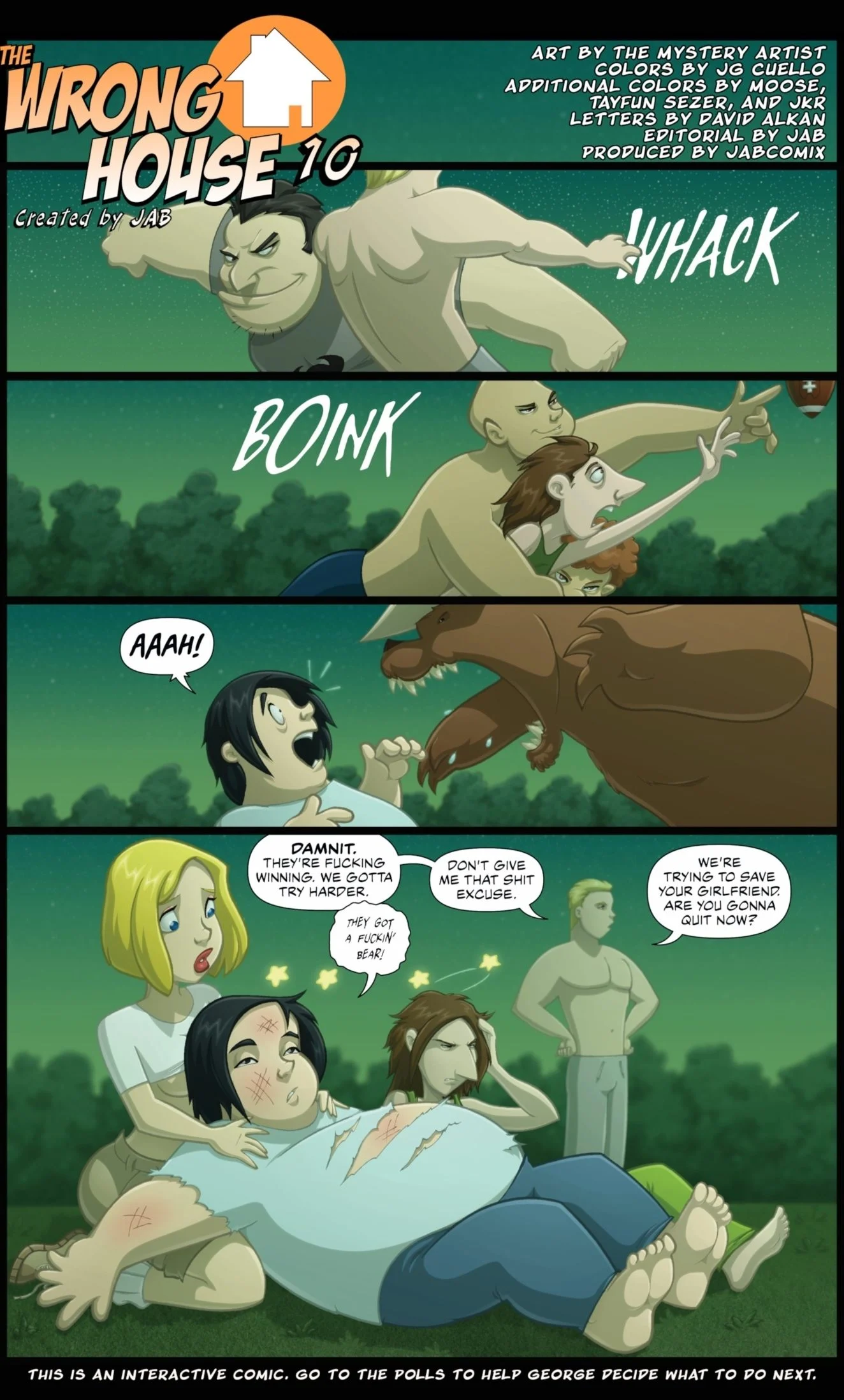 The Wrong House [JABComix] 10 . The Wrong House - Chapter 10 [JABComix] – page 1