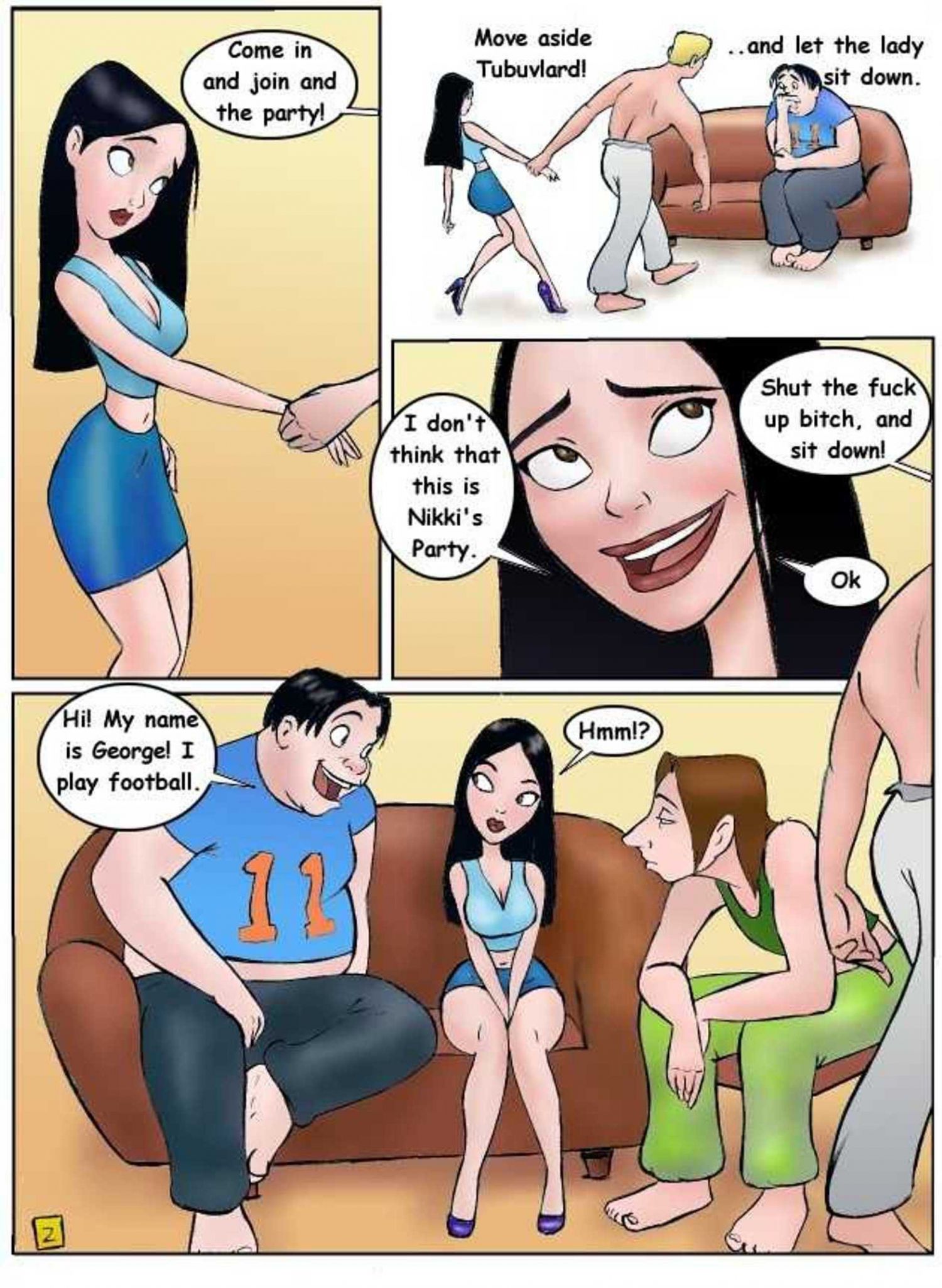 The Wrong House [JABComix] 1 . The Wrong House - Chapter 1 [JABComix] – page 2