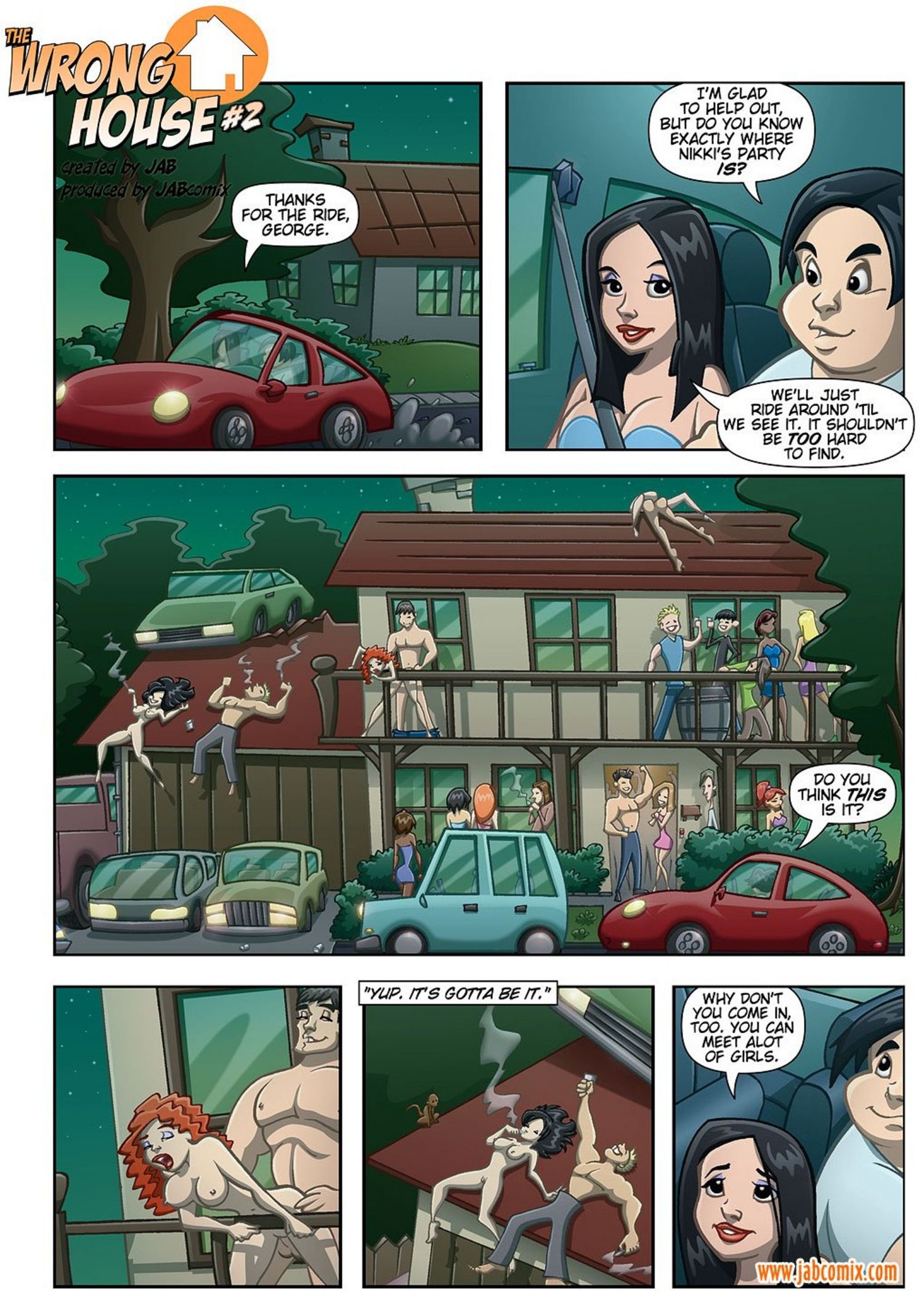 The Wrong House [JABComix] 2 . The Wrong House - Chapter 2 [JABComix] – page 1