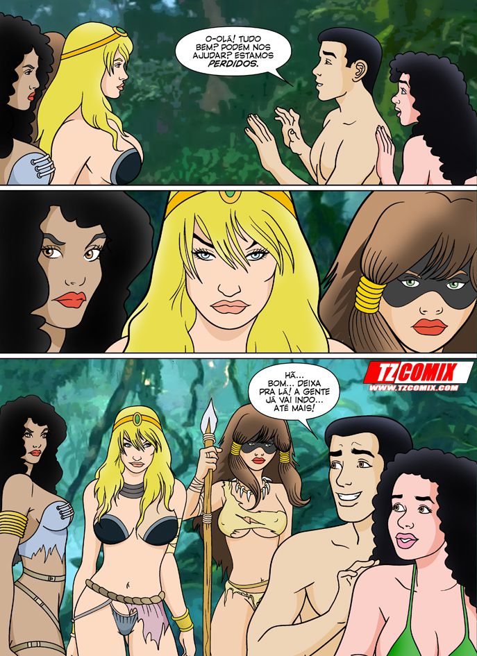 HQPorno.com.br/TZComiX.com Comics (Various) Naufrago Sedutor #02 – page 10
